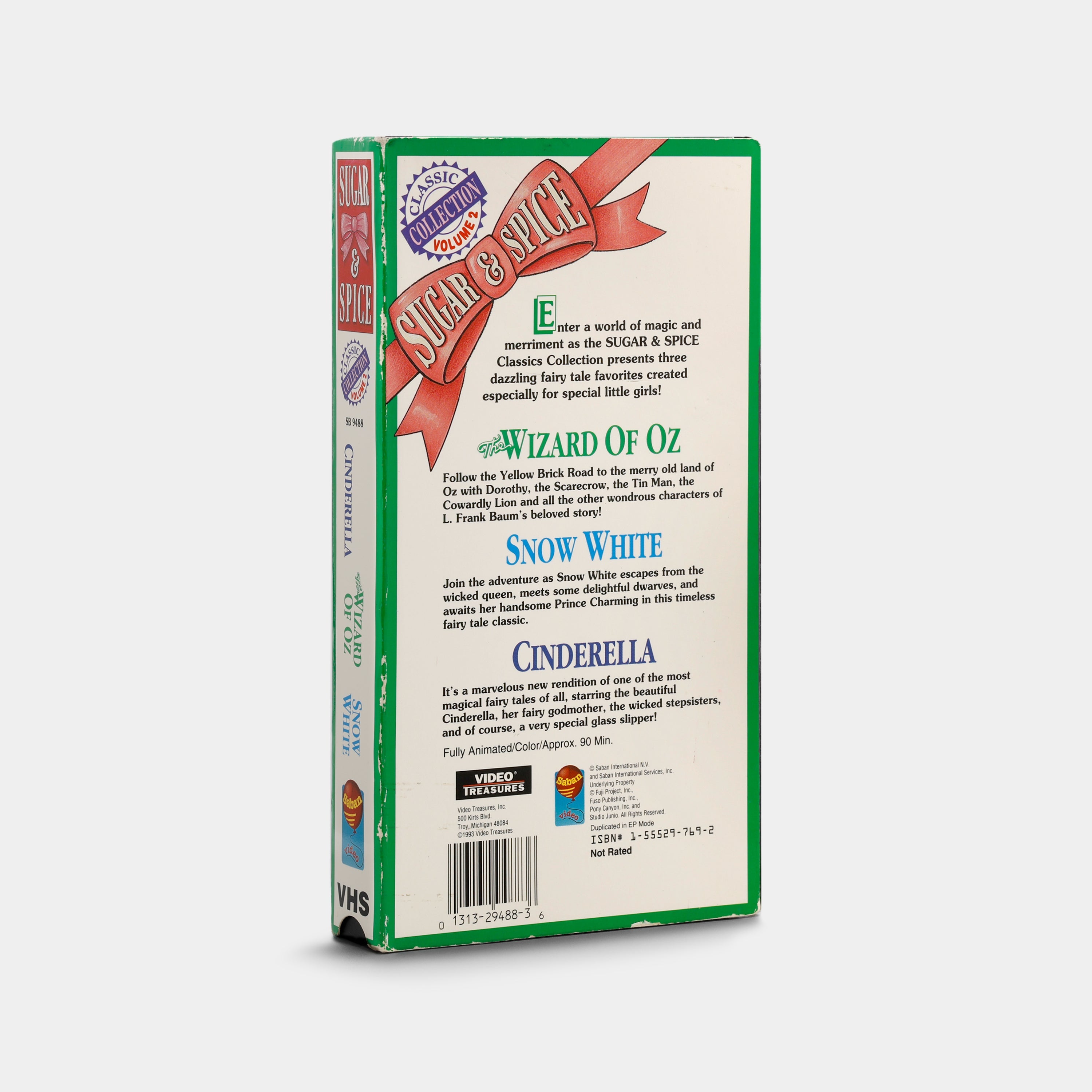 Sugar & Spice Classic Collection Volume 2 VHS Tape