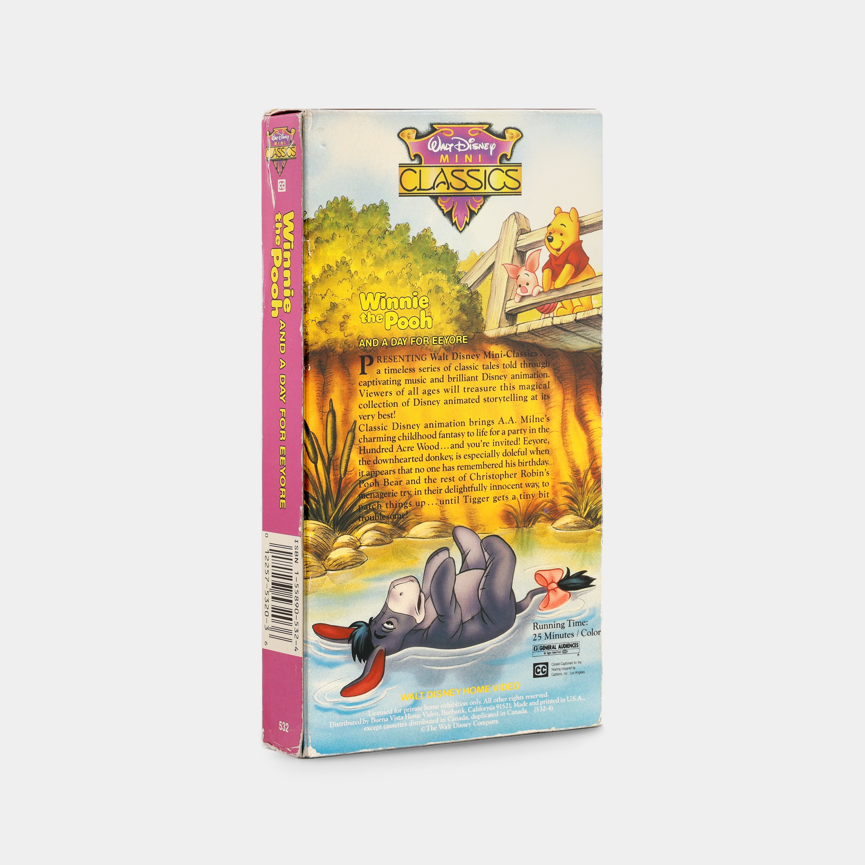 Winnie the Pooh and a Day for Eeyore VHS Tape