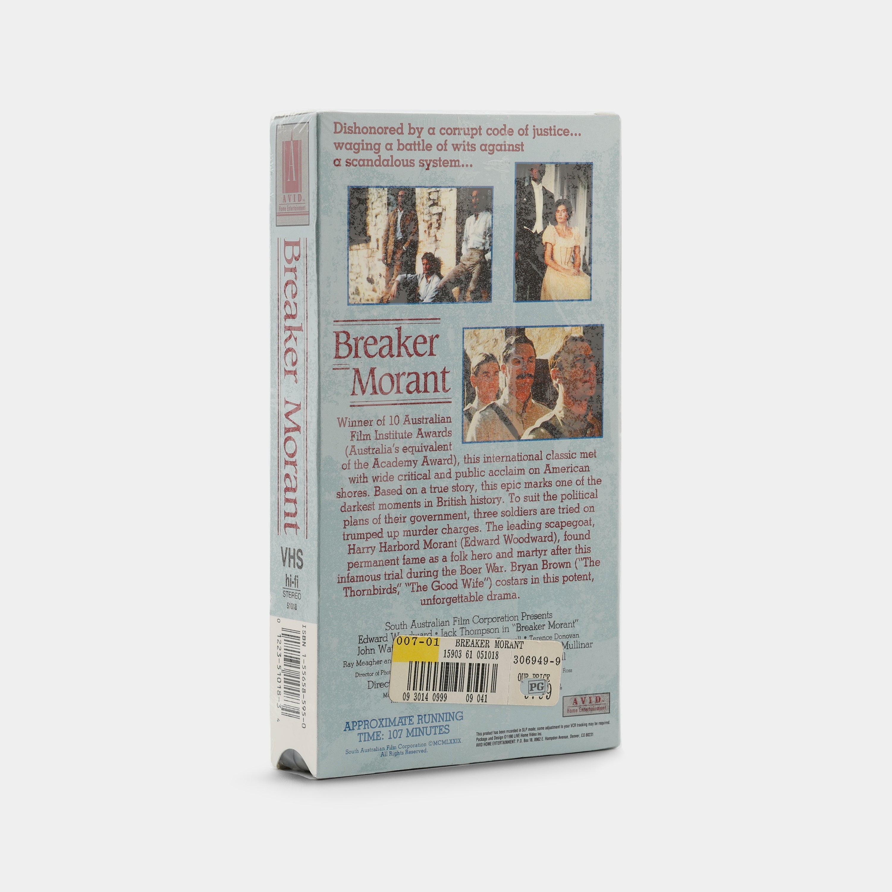 Breaker Morant (Sealed) VHS Tape