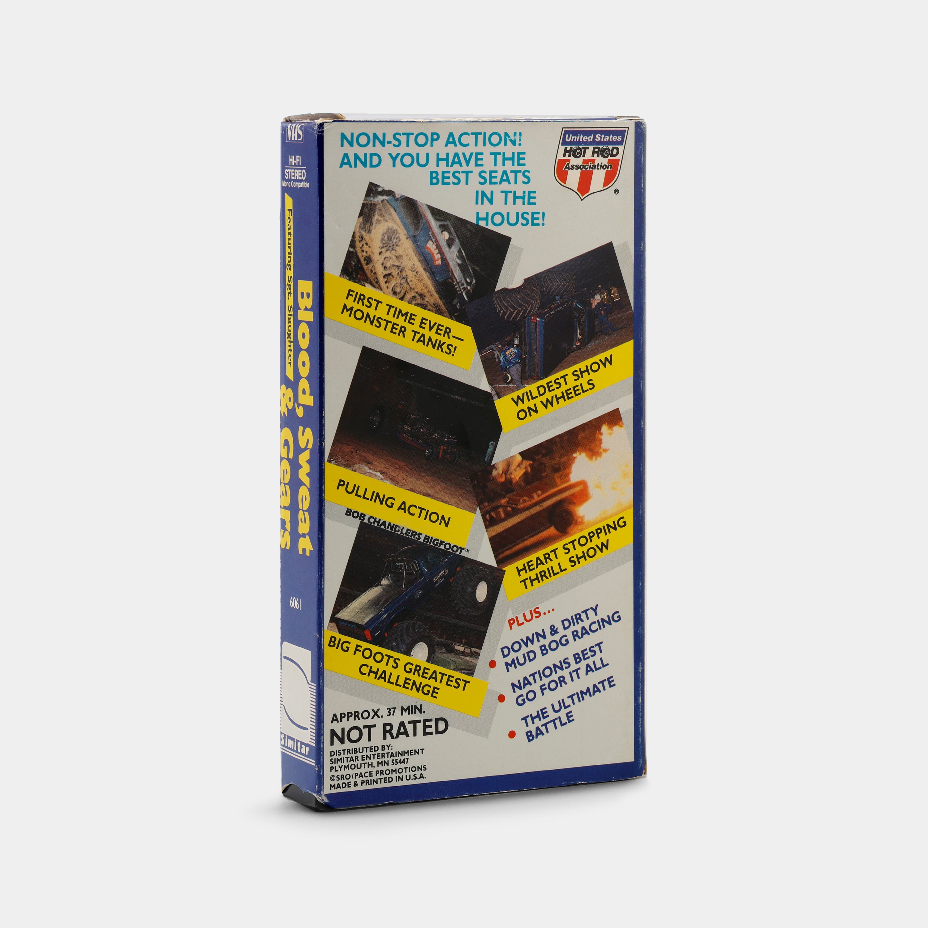 Blood, Sweat & Gears VHS Tape