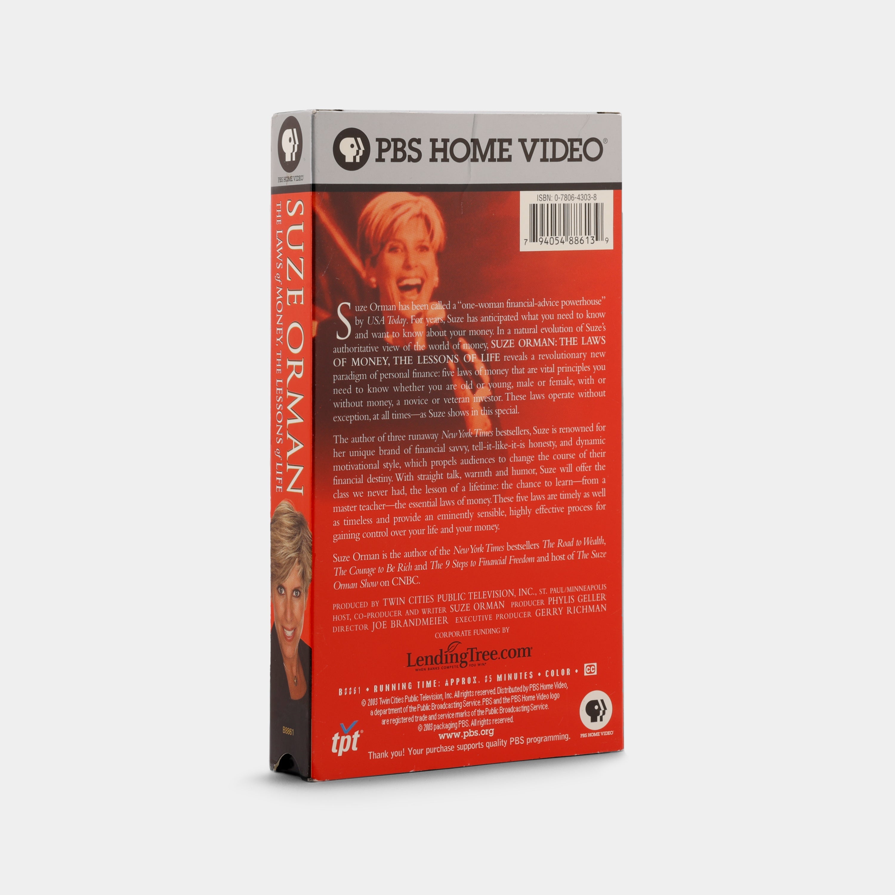 Suze Orman: The Laws of Money, The Lessons of Life VHS Tape