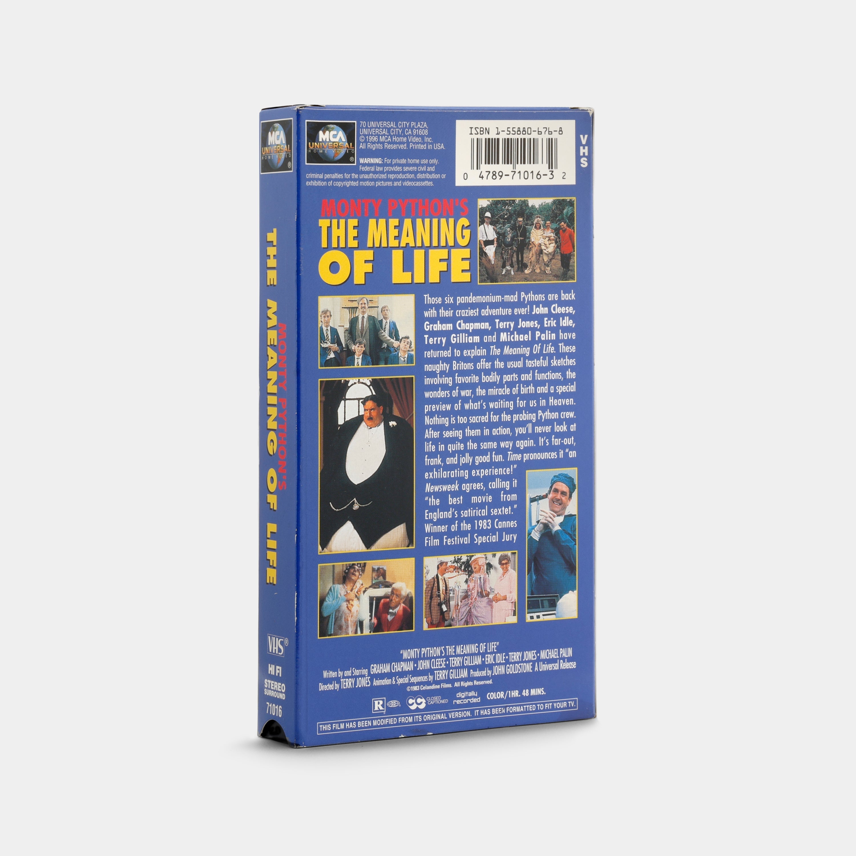 Monty Python's The Meaning of Life VHS Tape