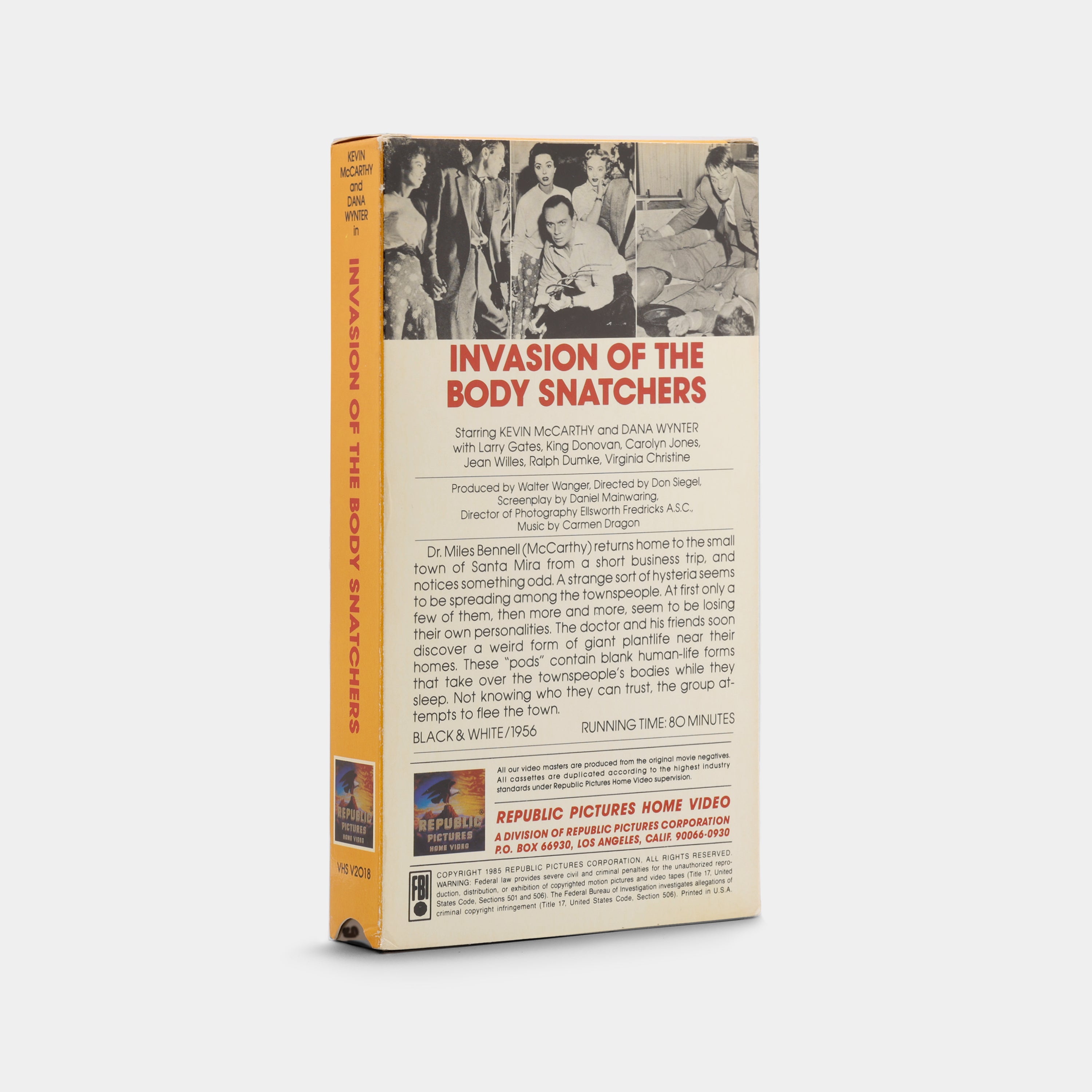 Invasion of the Body Snatchers VHS Tape