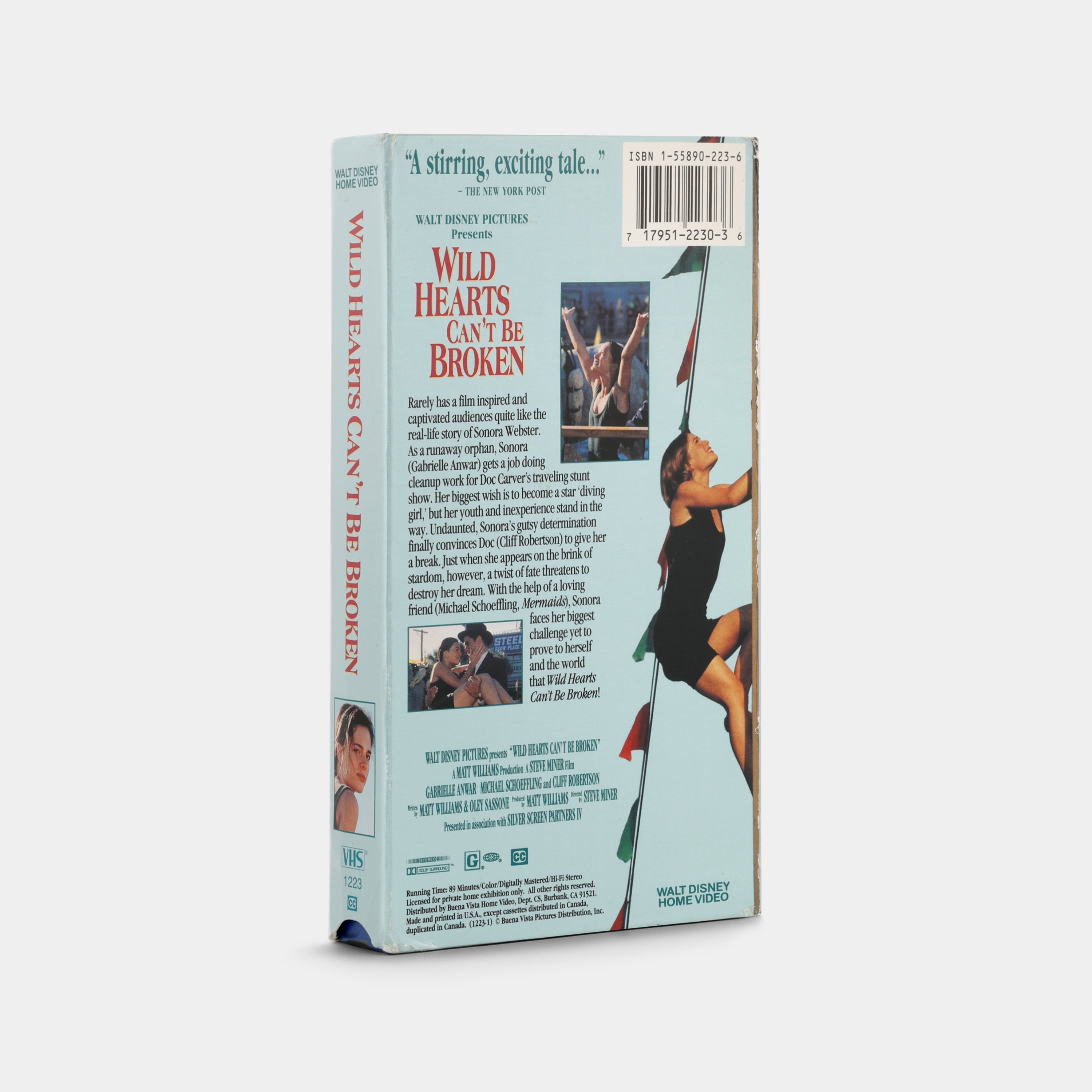 Wild Hearts Can't Be Broken VHS Tape