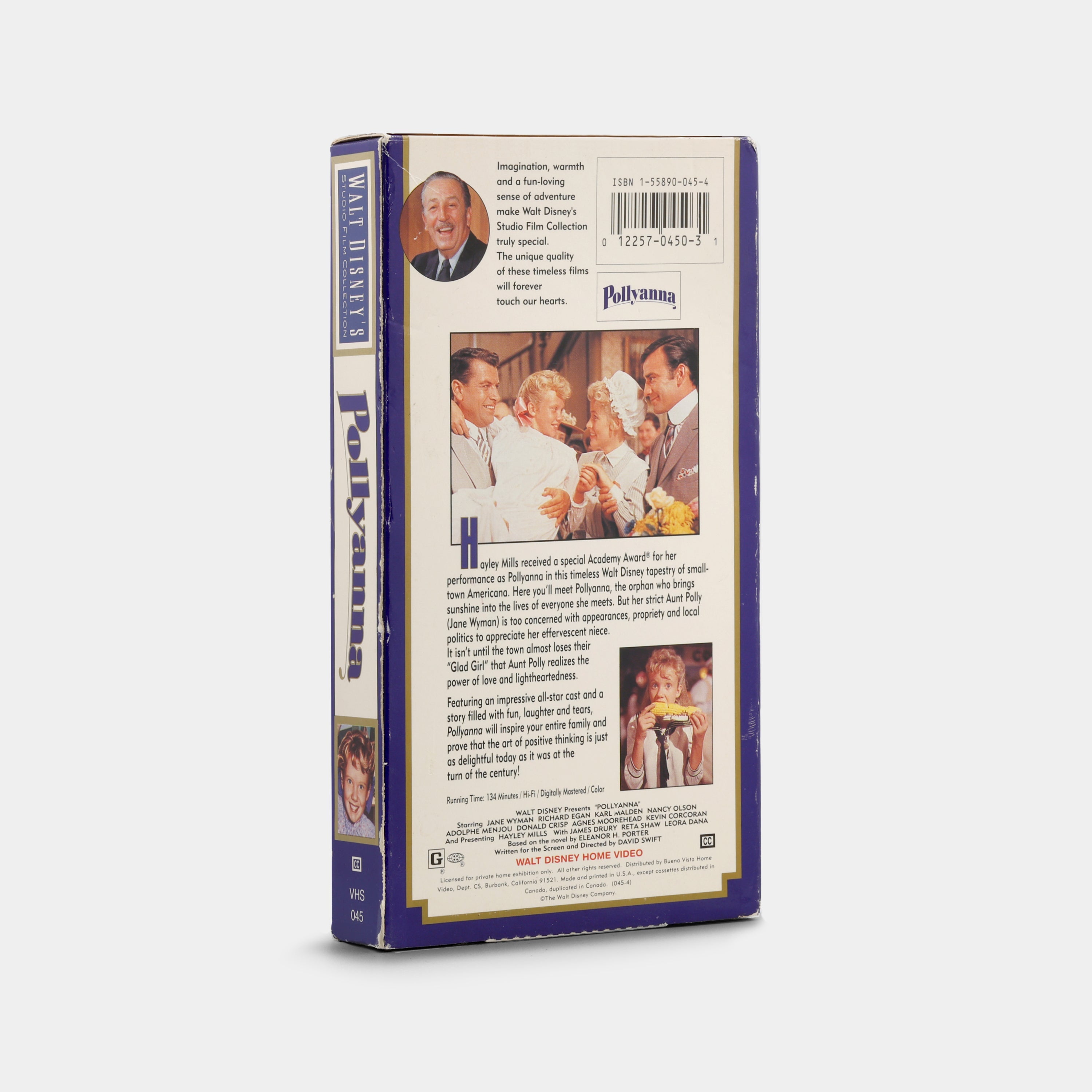 Pollyanna VHS Tape
