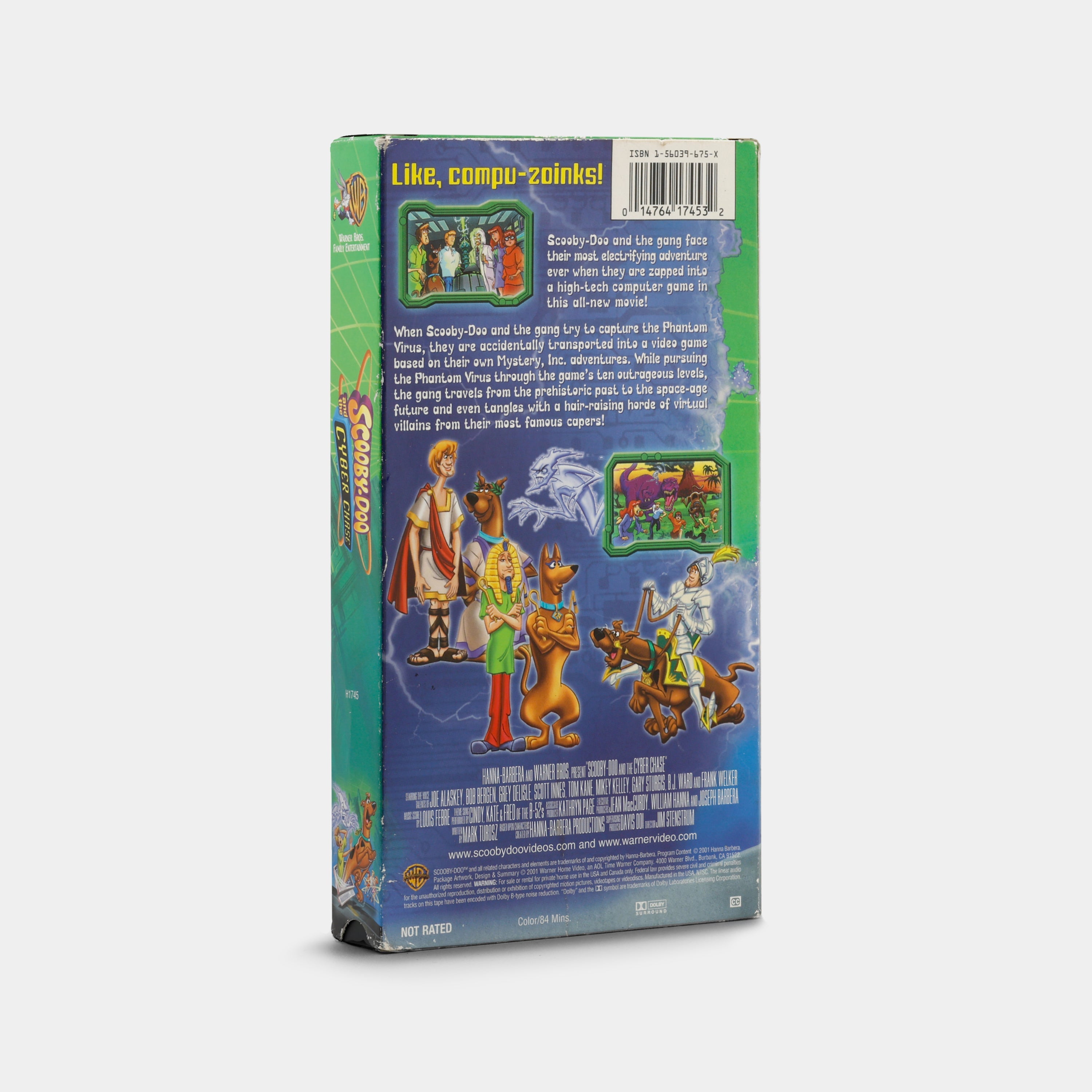 Scooby-Doo and the Cyber Chase VHS Tape