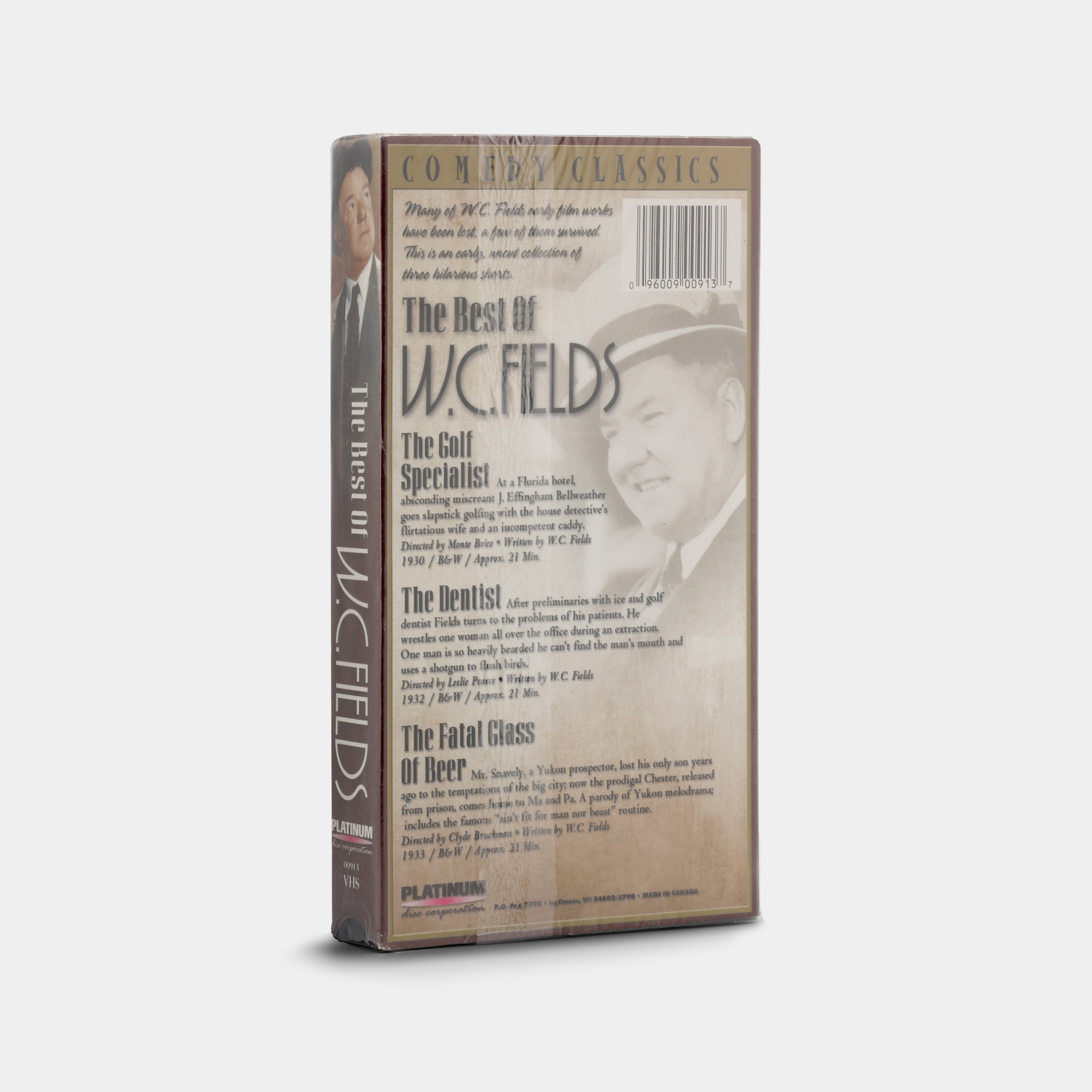 The Best of W.C. Fields (Sealed) VHS Tape