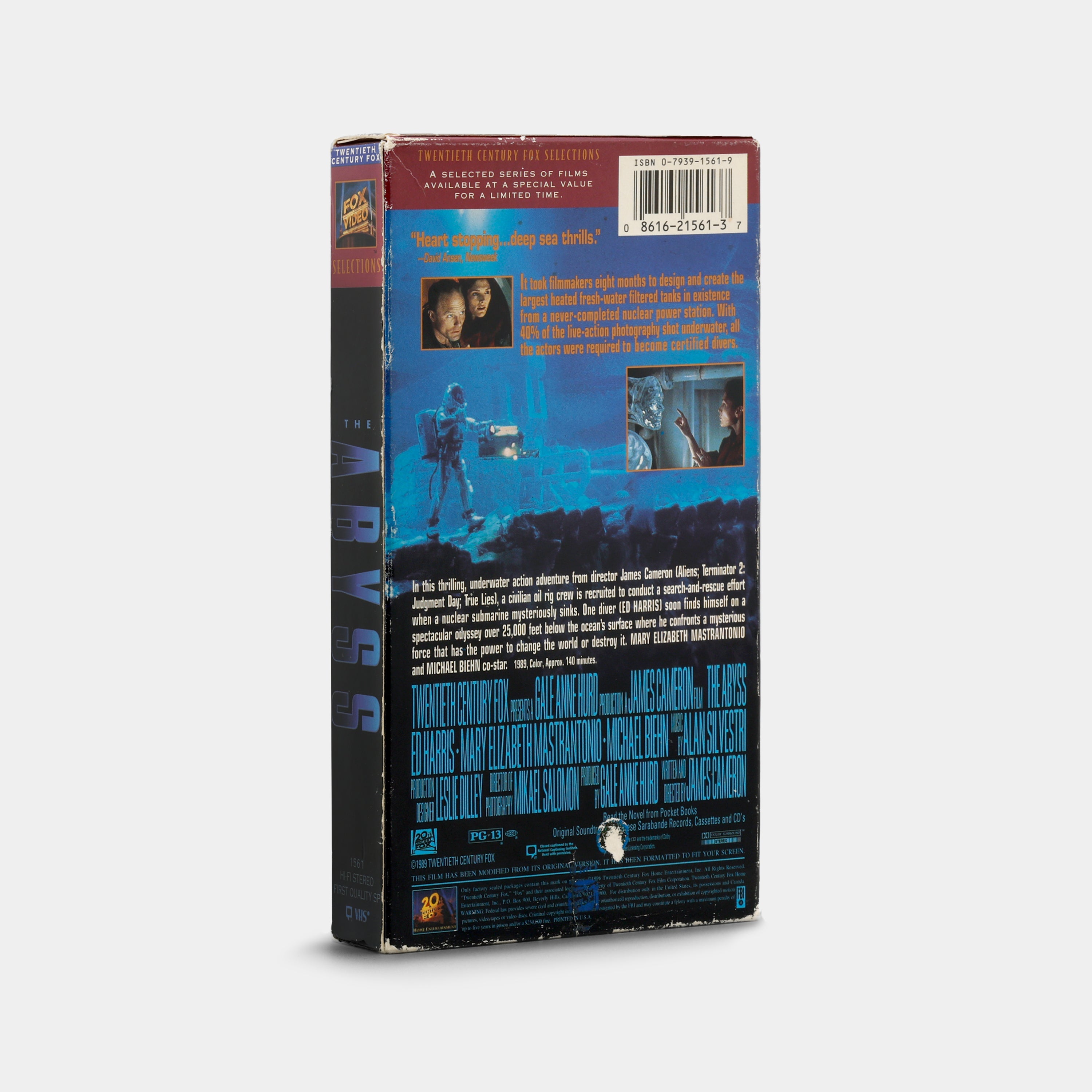 The Abyss VHS Tape