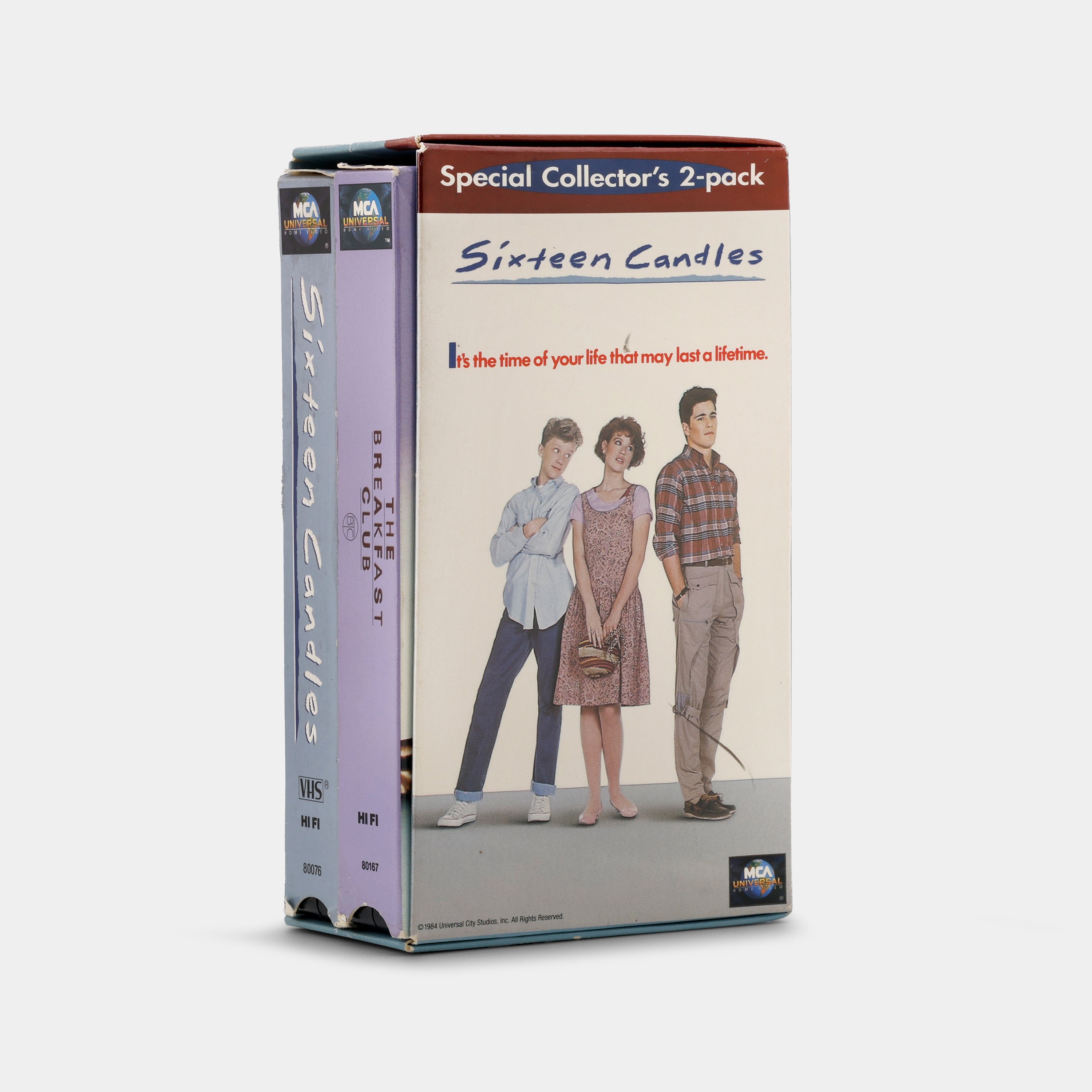 The Breakfast Club / Sixteen Candles VHS Tape Set