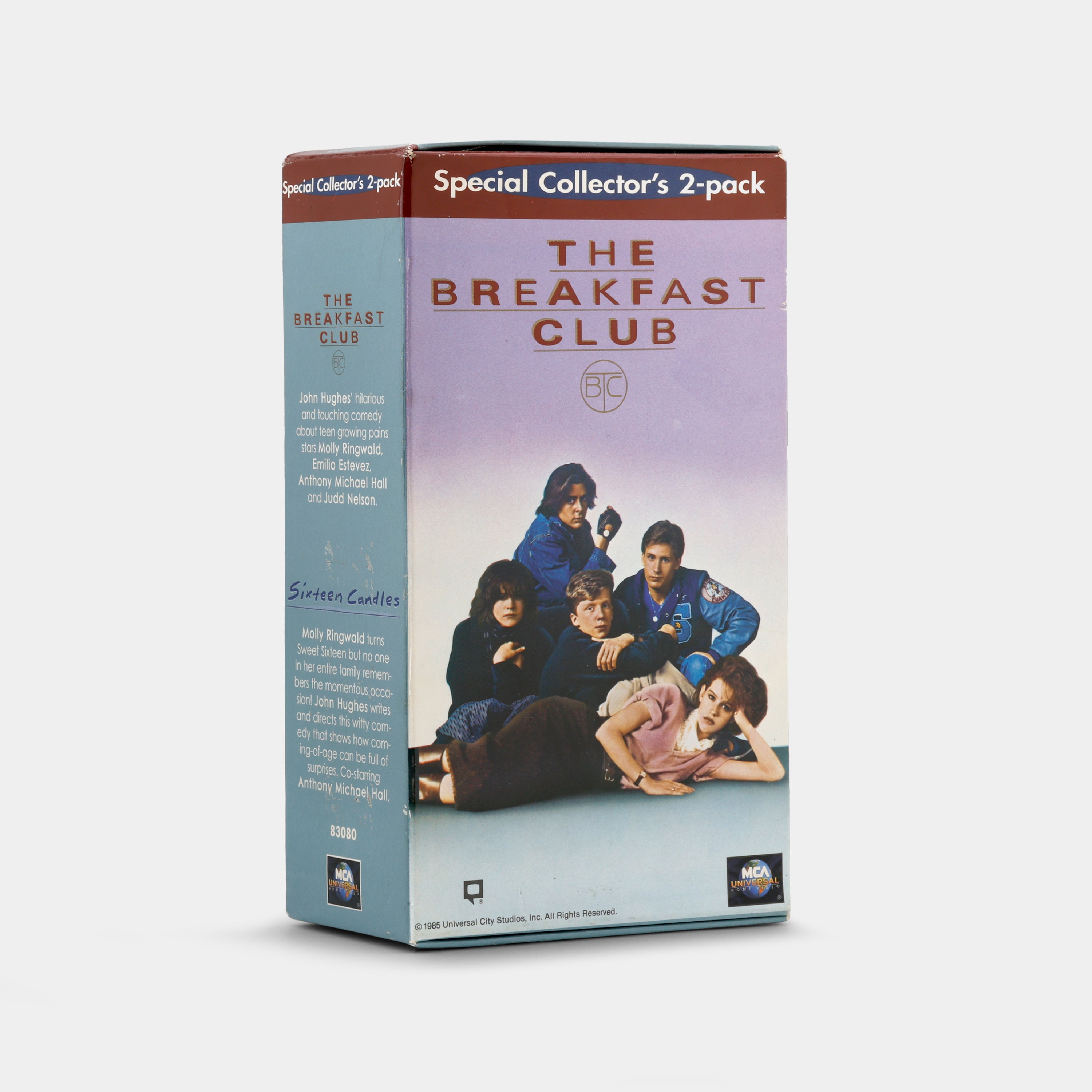The Breakfast Club / Sixteen Candles VHS Tape Set