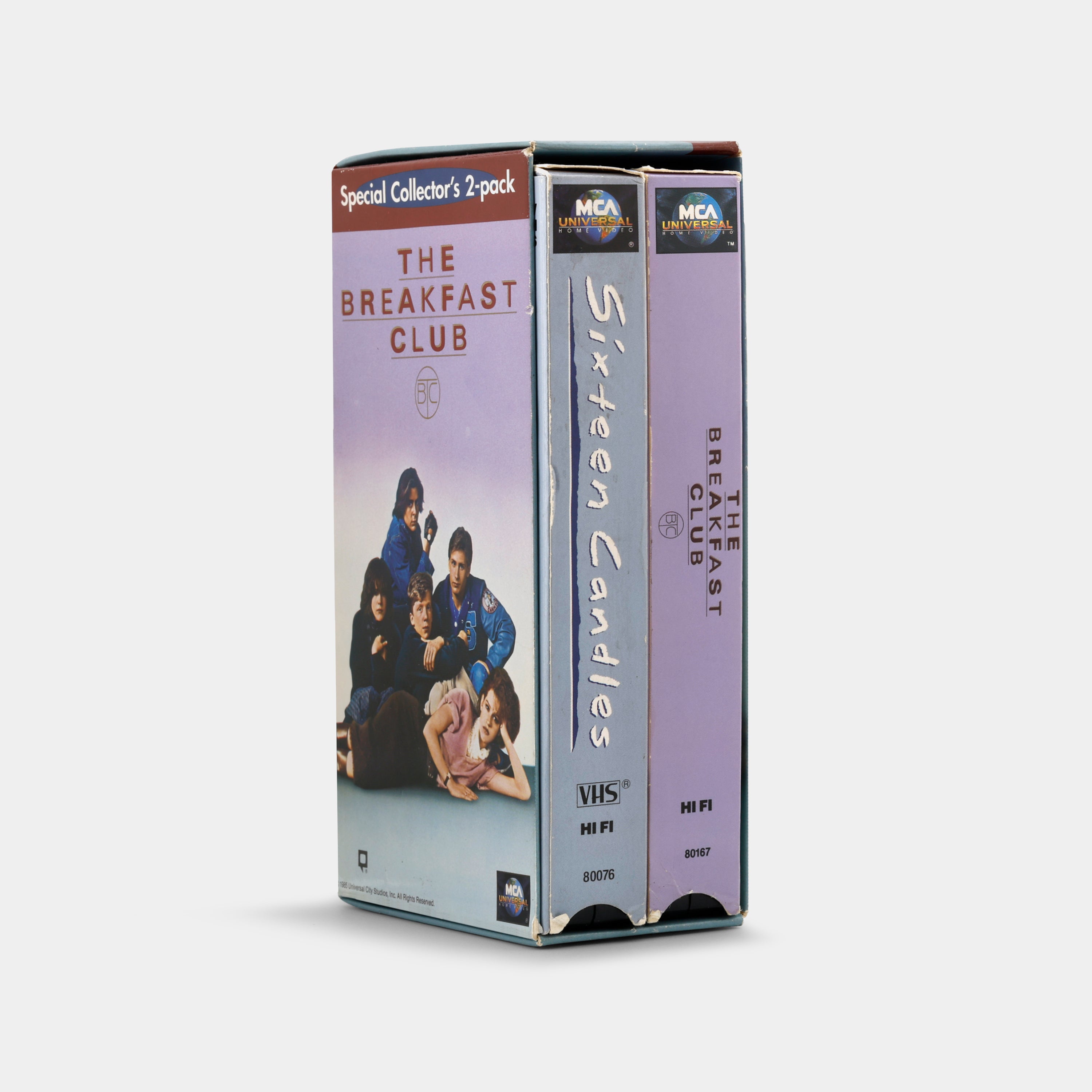 The Breakfast Club / Sixteen Candles VHS Tape Set