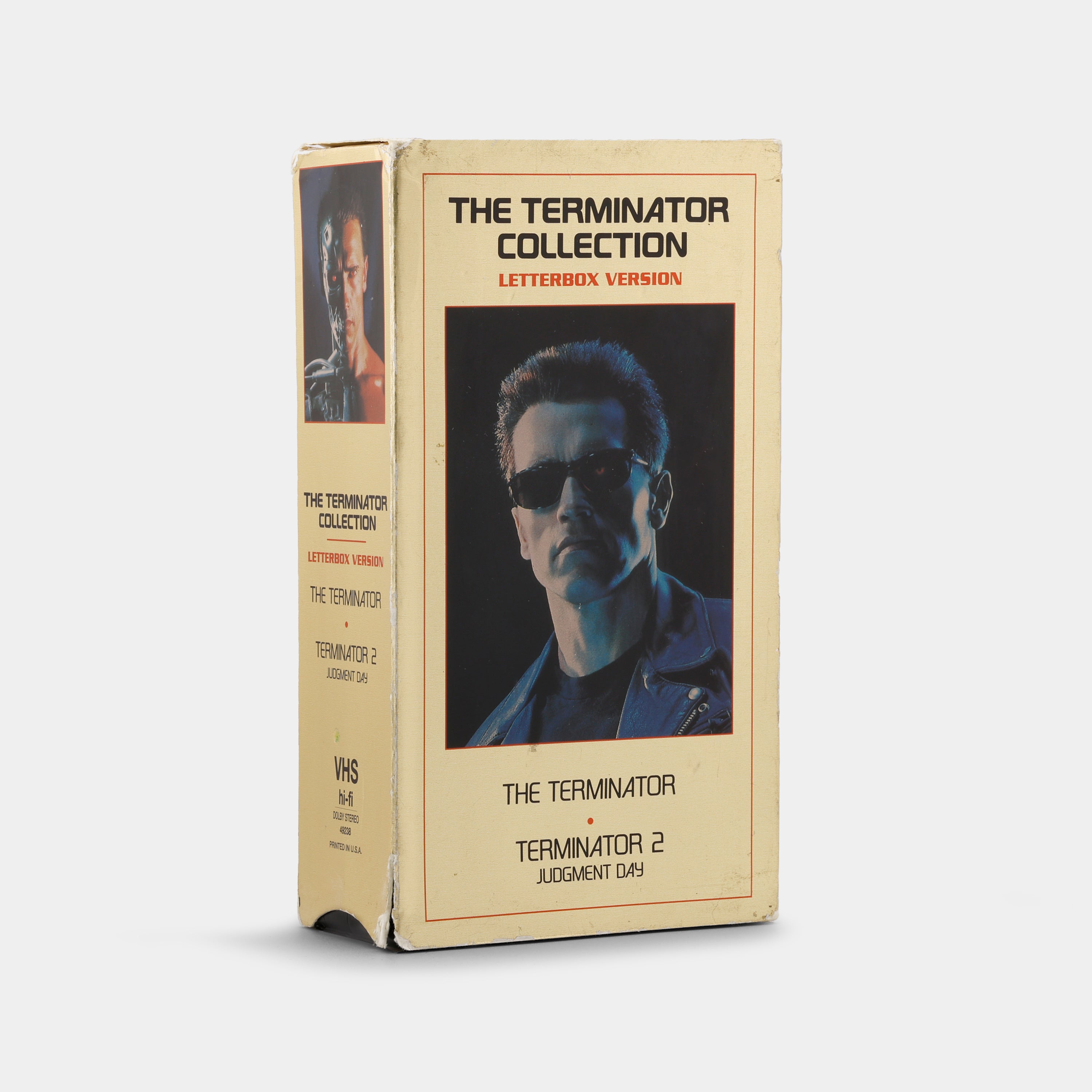 The Terminator 2-Movie Collection: Terminator & The Terminator 2: Judgement Day (Letterbox Version) VHS Tape