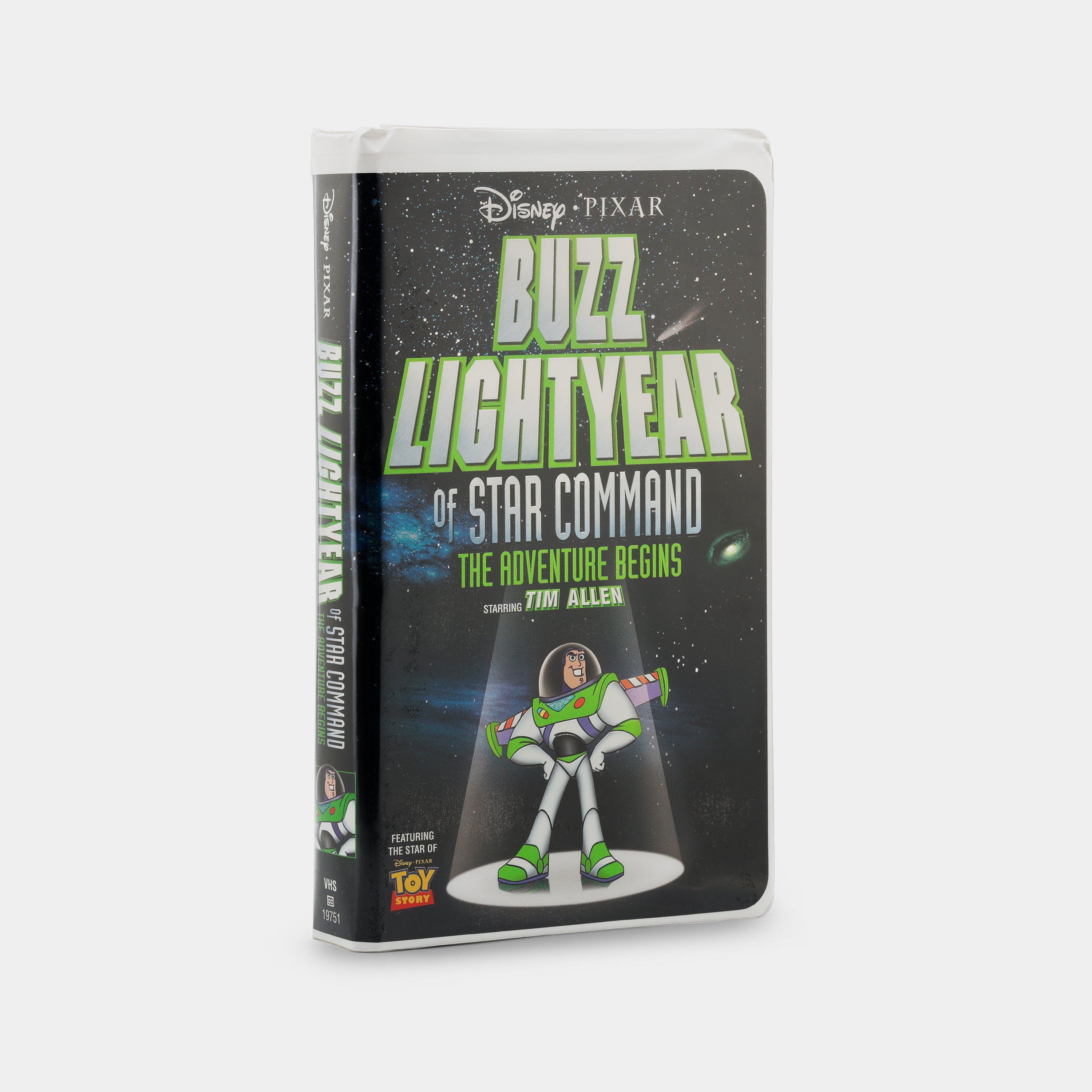 Buzz Lightyear of Star Command: The Adventure Begins VHS Tape
