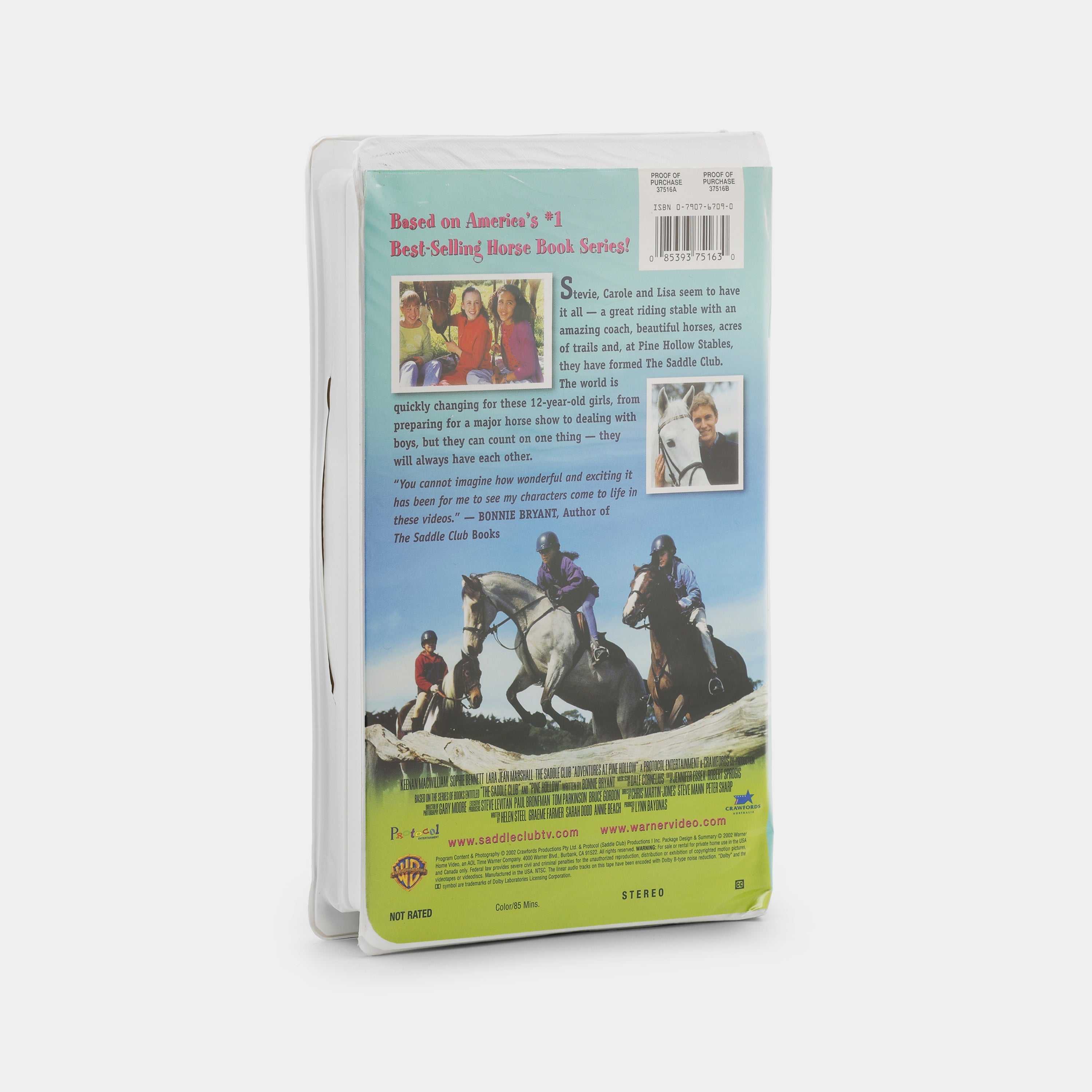 The Saddle Club: Adventures at Pine Hollow VHS Tape