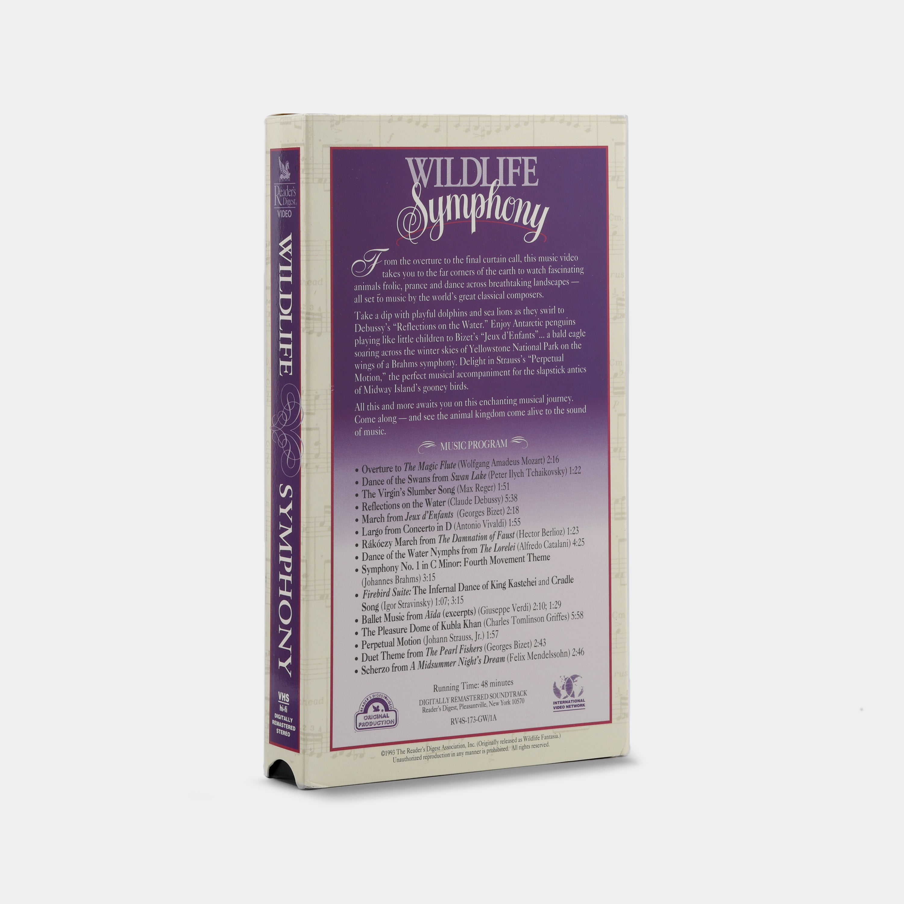 Wildlife Symphony VHS Tape