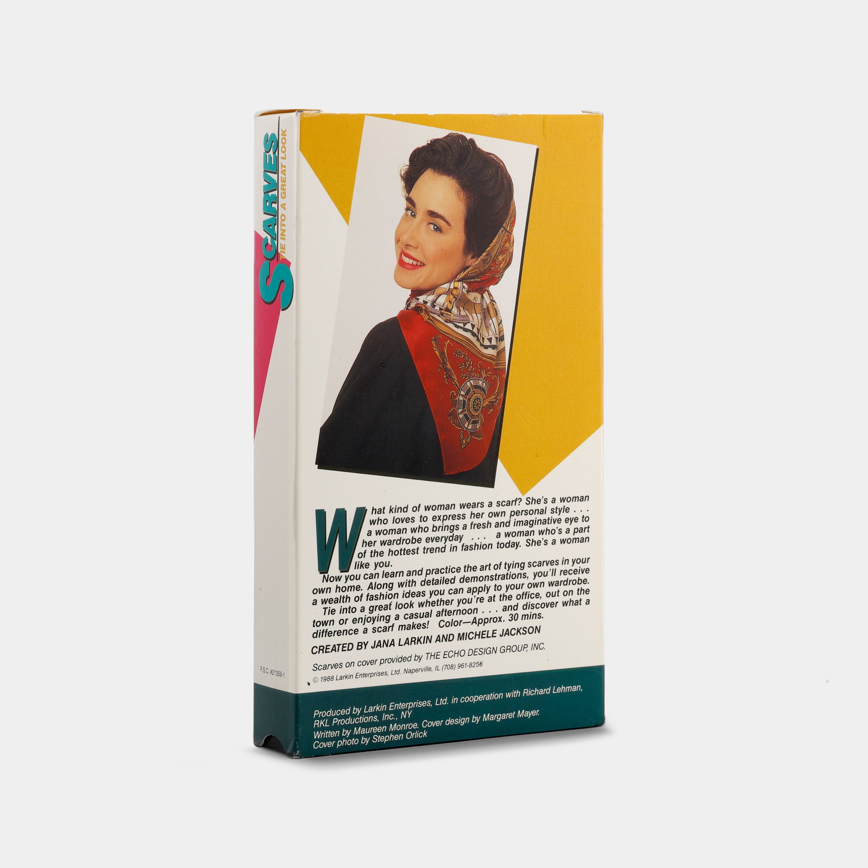 Scarves: Tie Into a Great Look VHS Tape