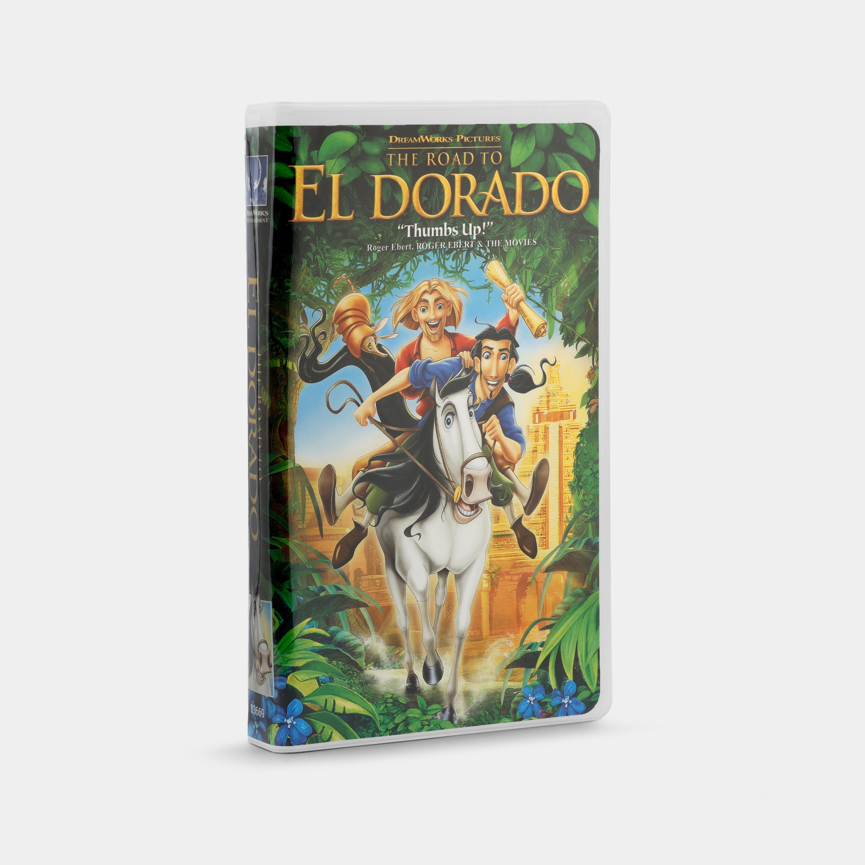 The Road to El Dorado VHS Tape