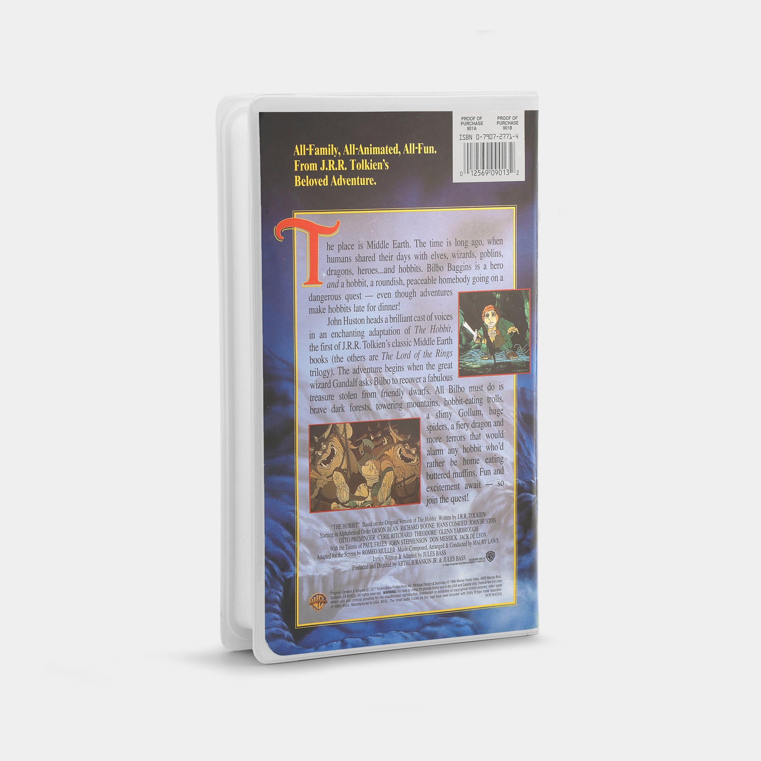 The Hobbit VHS Tape