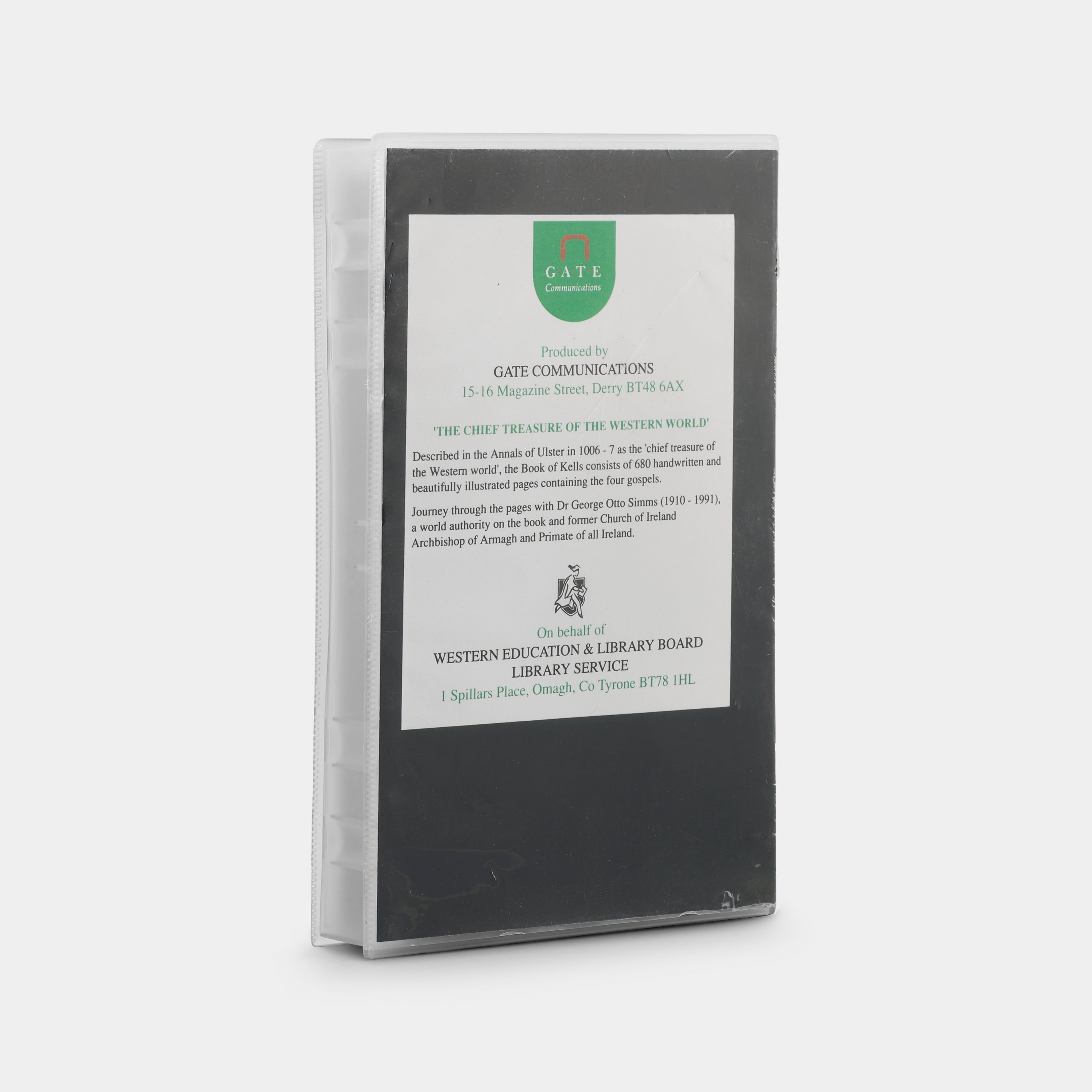 The Book of Kells VHS Tape