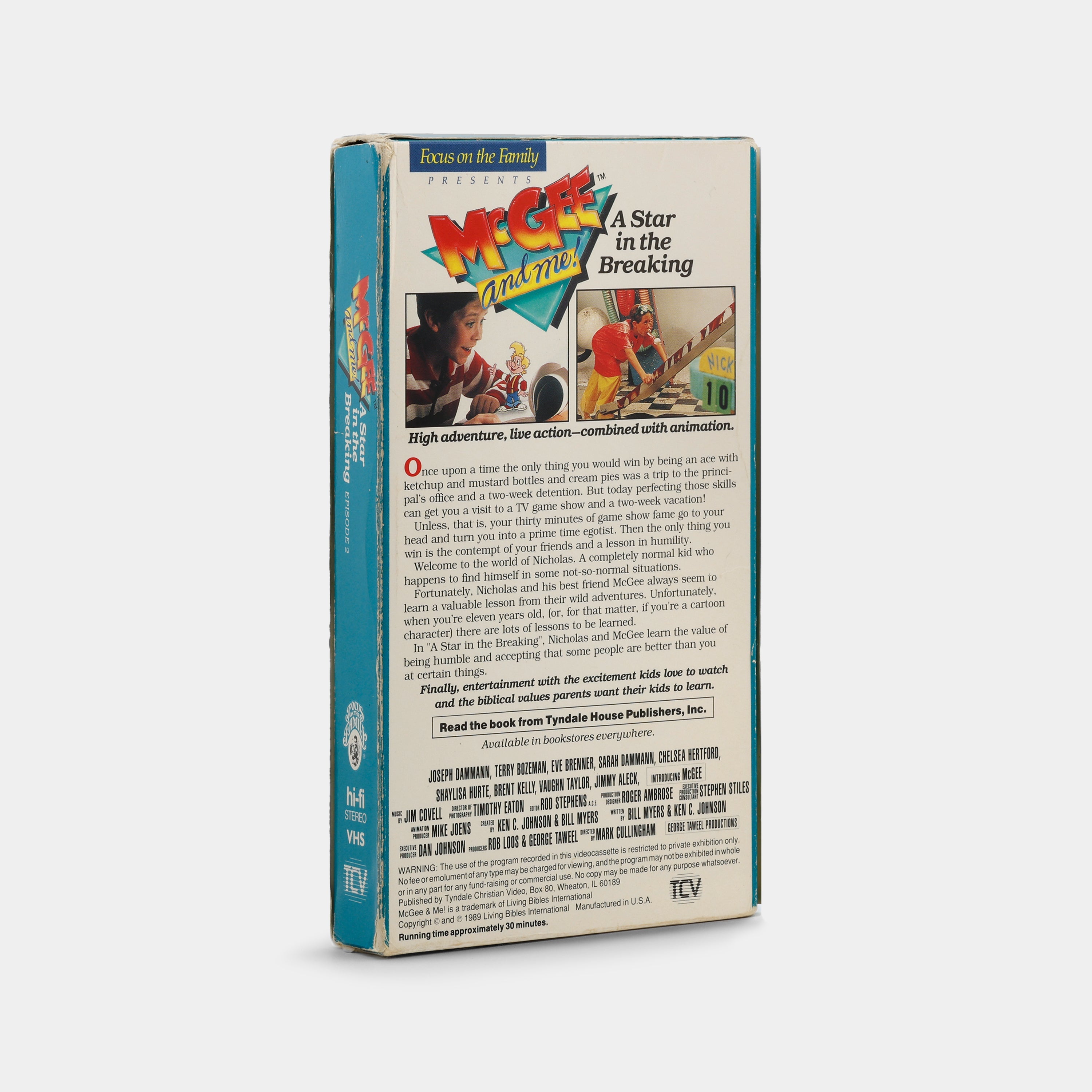 McGee and Me!: A Star in the Breaking VHS Tape