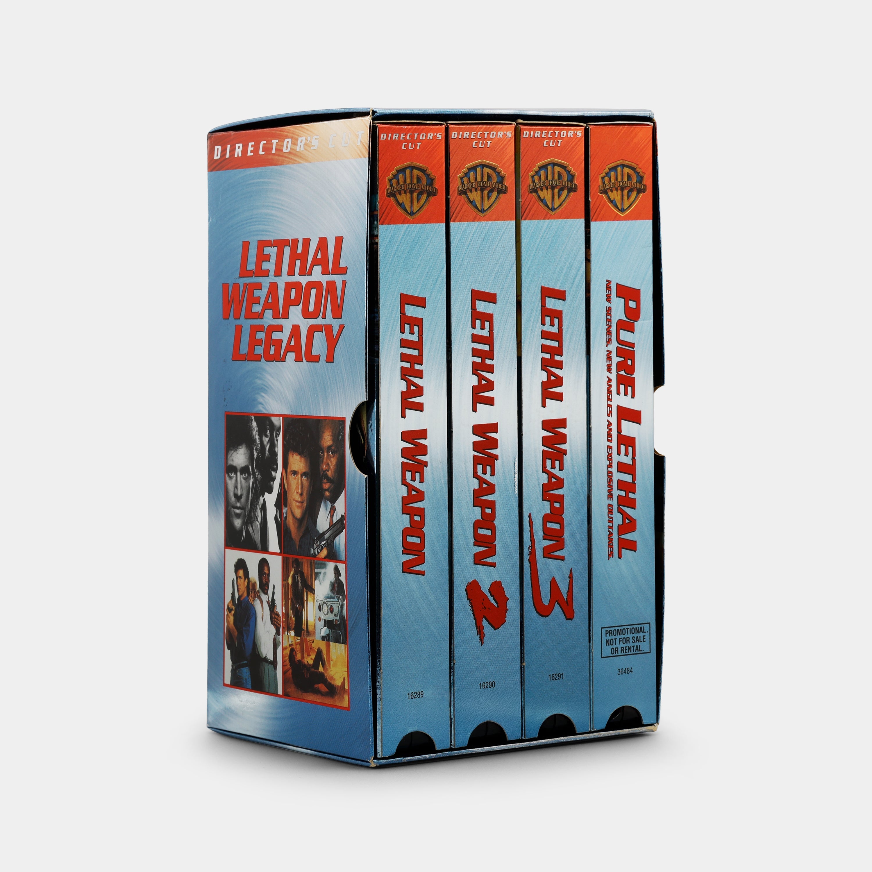 Lethal Weapon Legacy VHS Tape Box Set