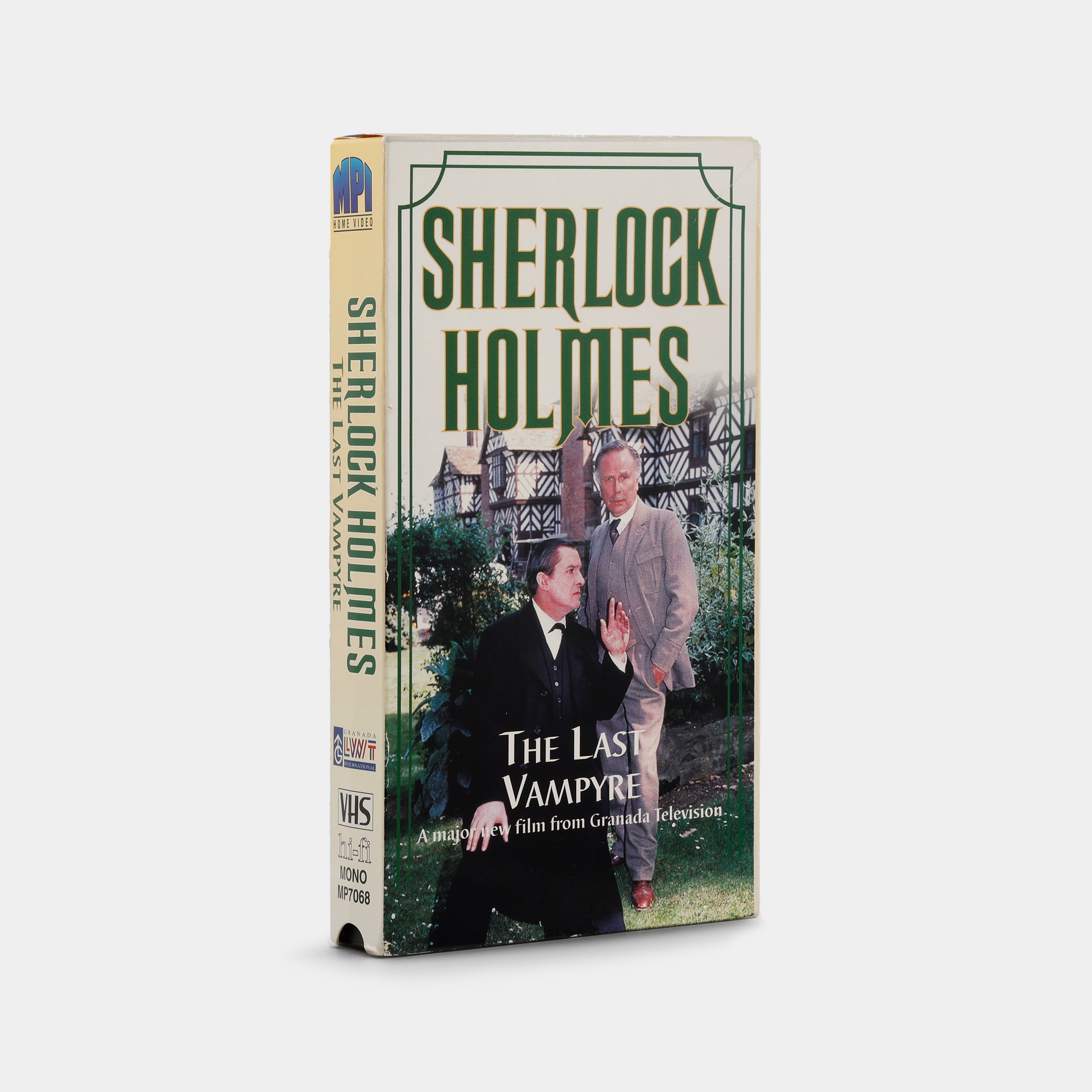 Sherlock Holmes: The Last Vampyre VHS Tape