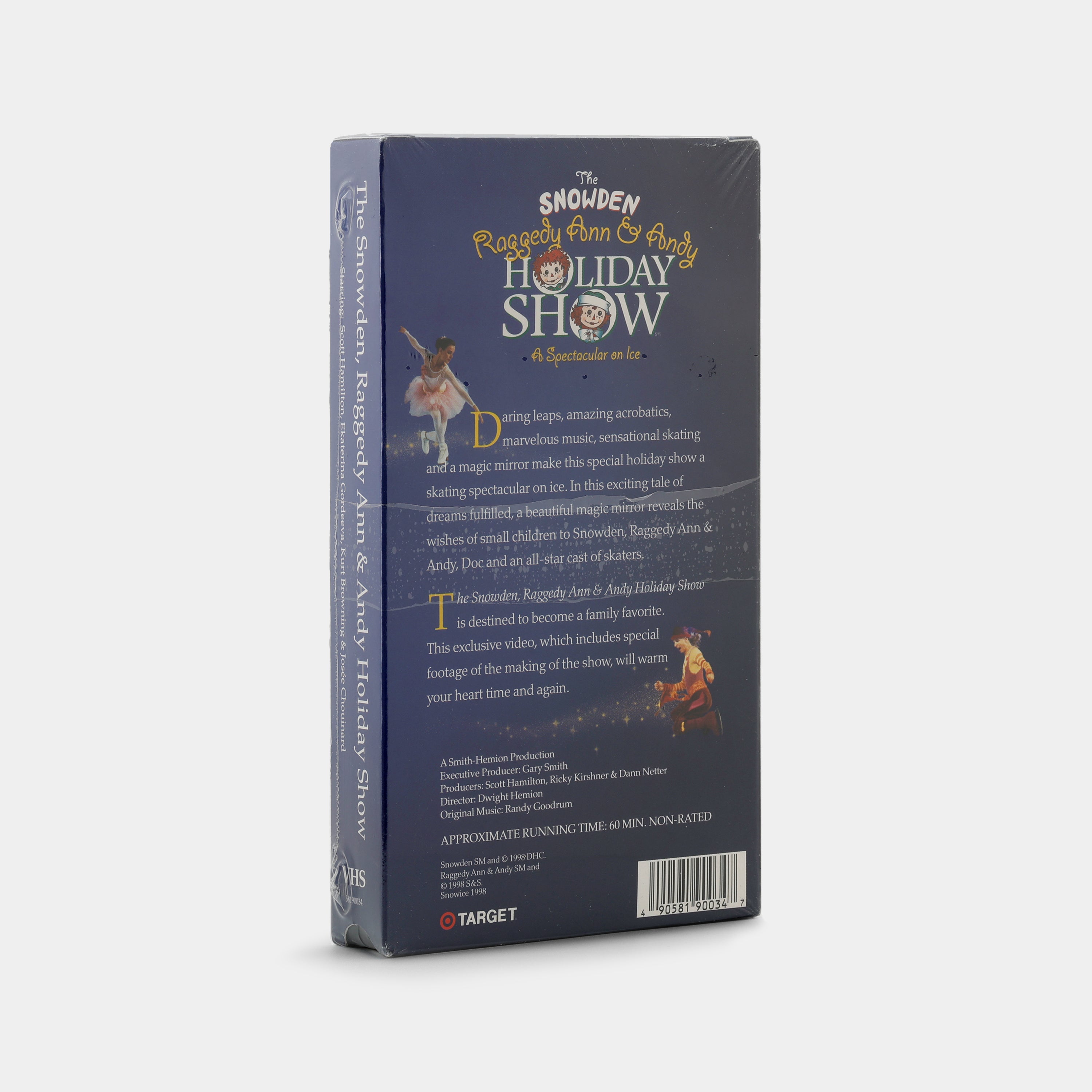 The Snowden Raggedy Ann & Andy Holiday Show (Sealed) VHS Tape