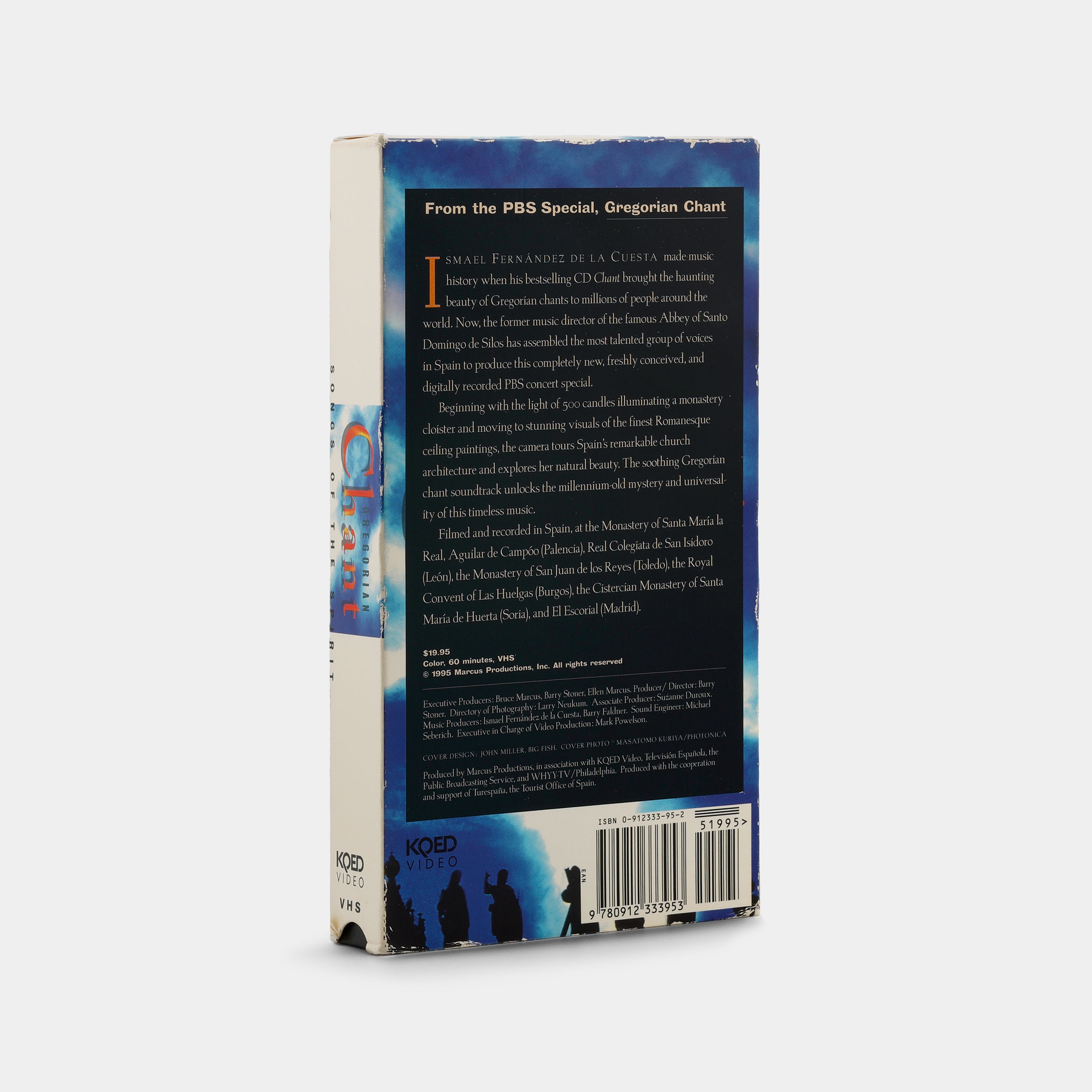 Gregorian Chant: Songs of the Spirit VHS Tape