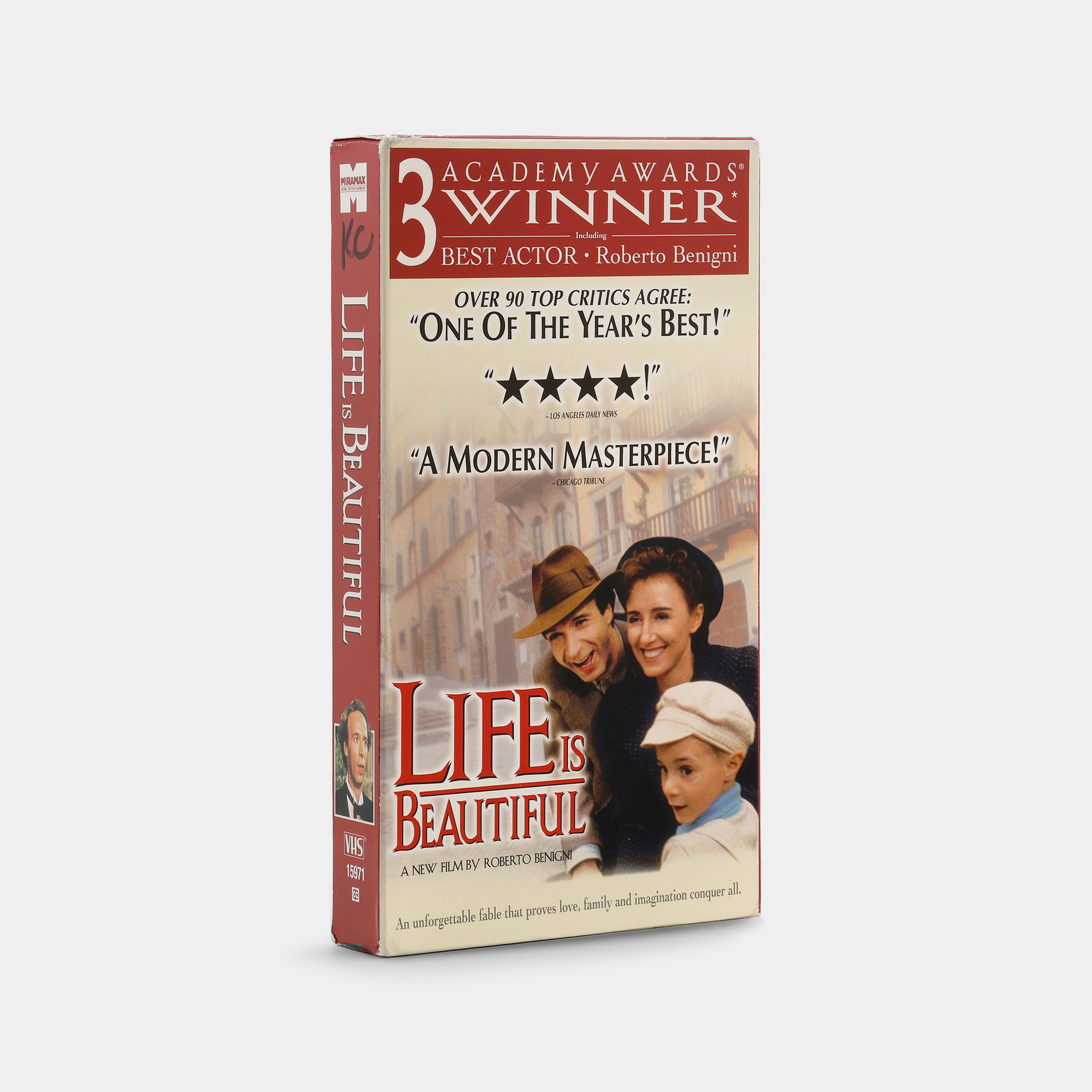 Life Is Beautiful VHS Tape