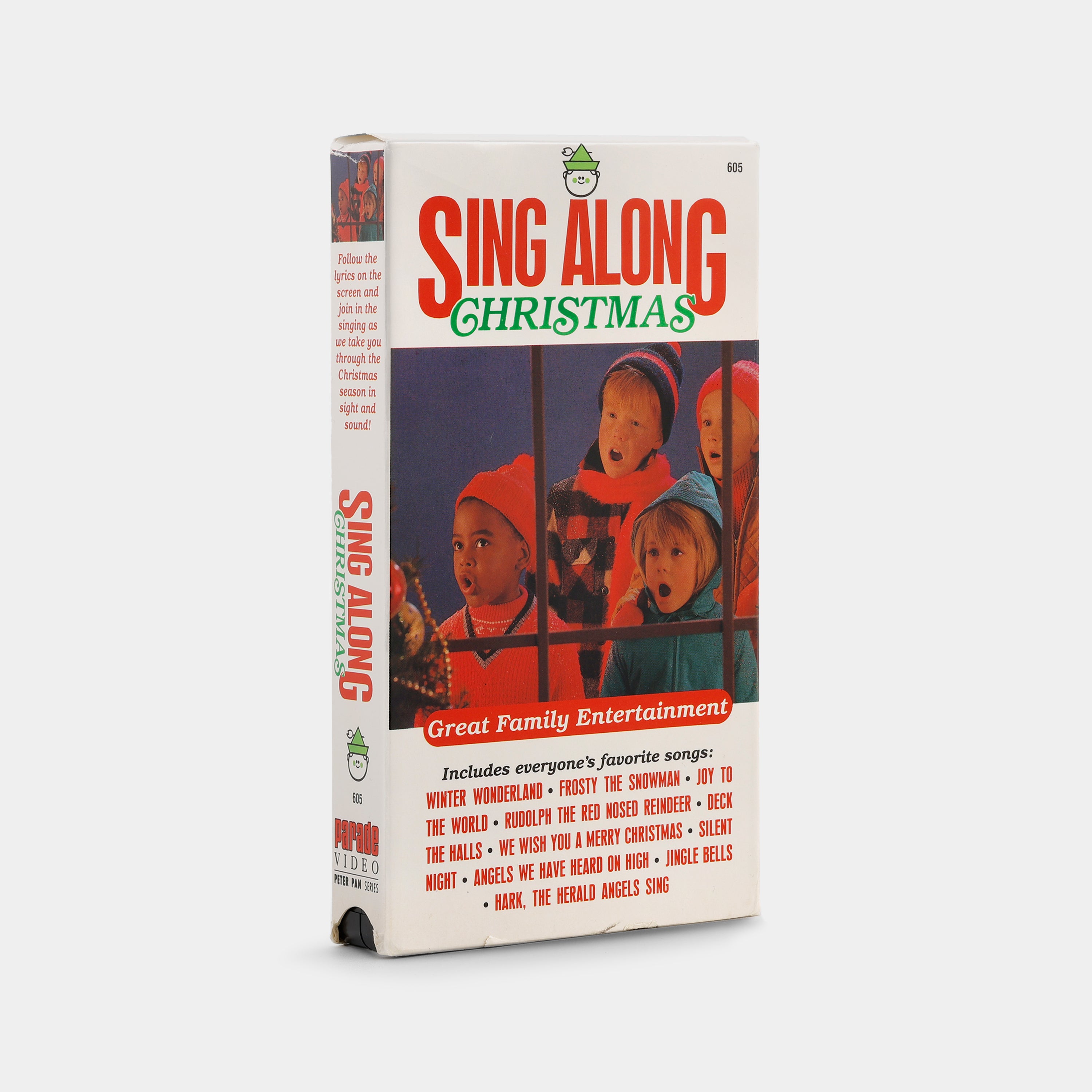 Sing Along Christmas VHS Tape