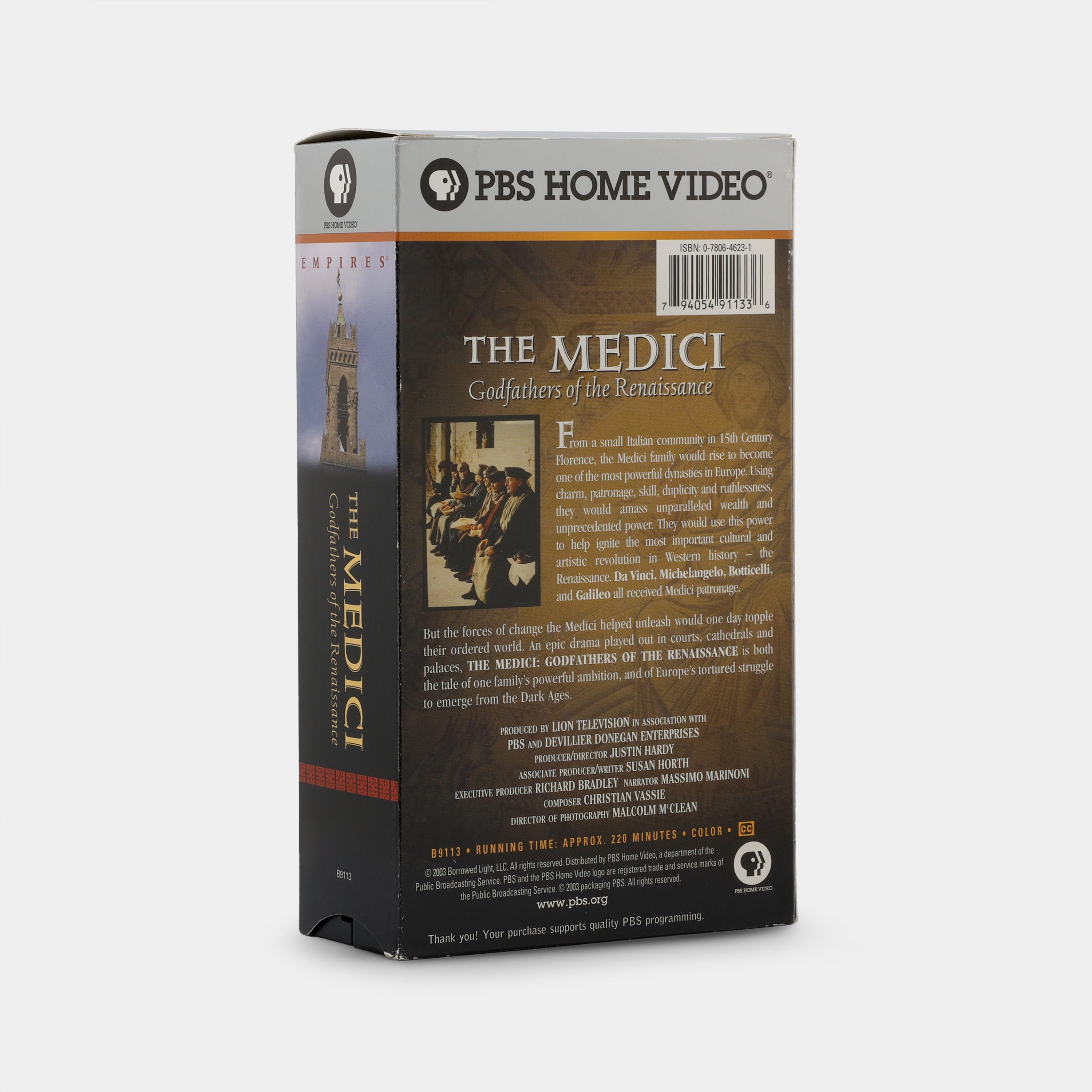 The Medici: Godfathers of the Renaissance VHS Tape
