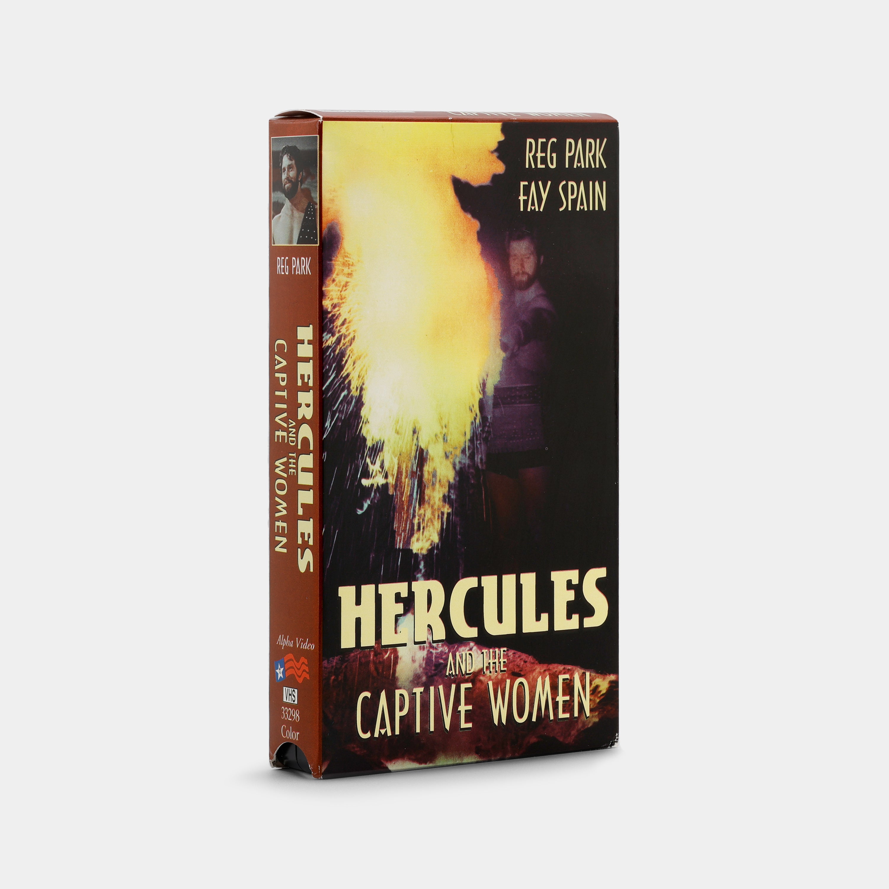 Hercules and the Captive Women VHS Tape
