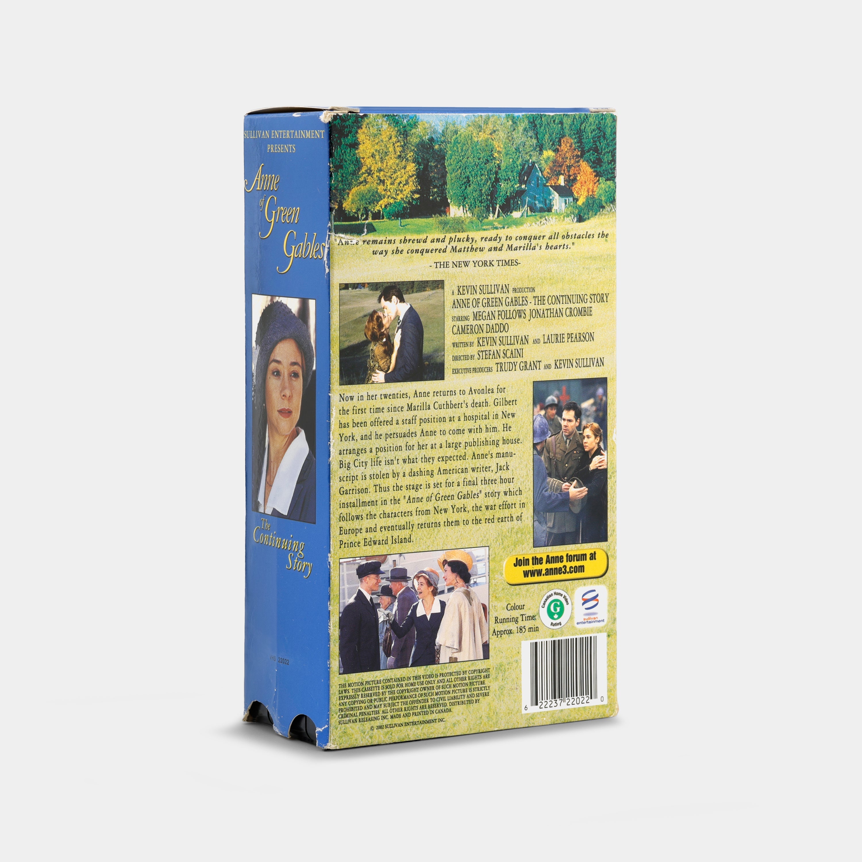 Anne of Green Gables: The Continuing Story VHS Tape