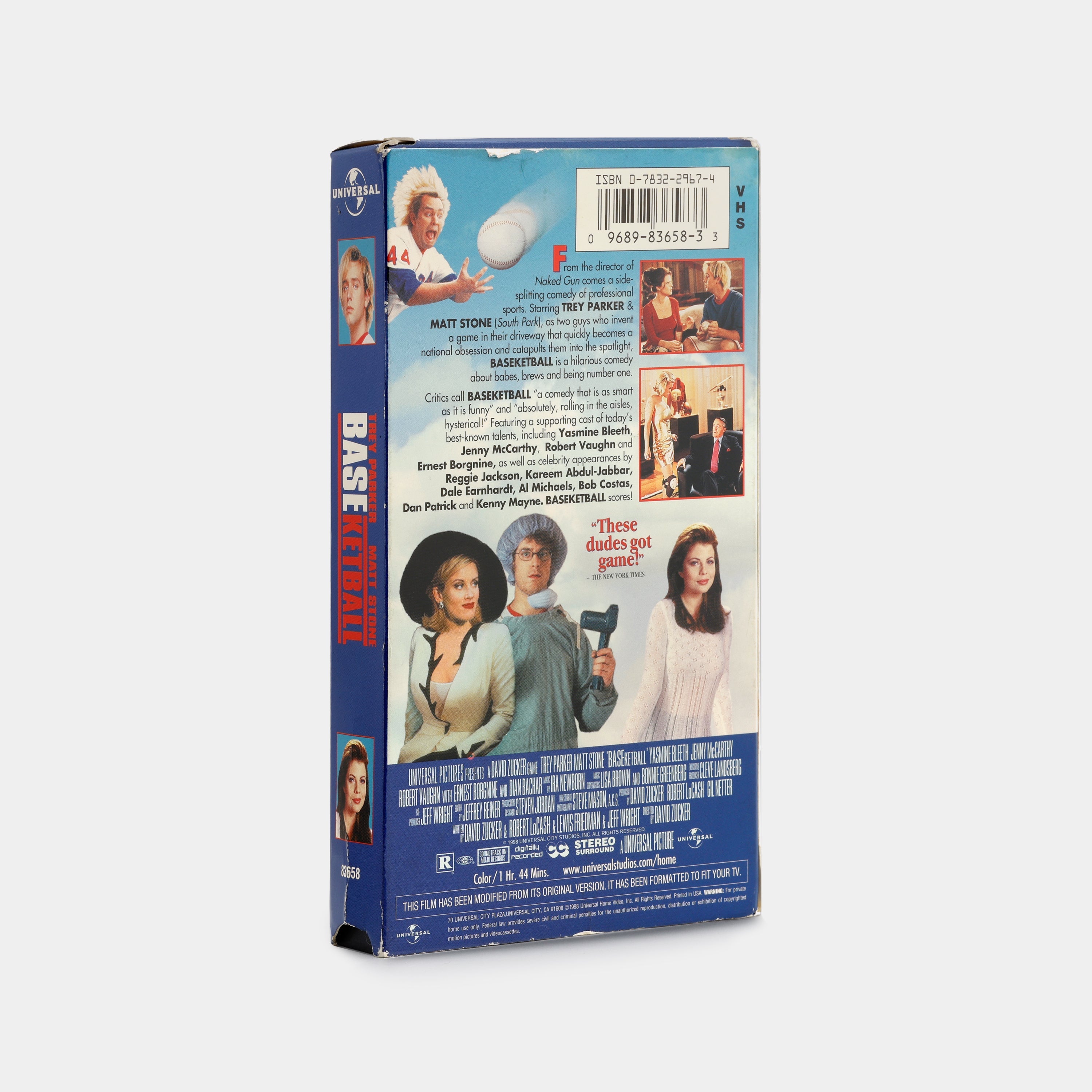 BASEketball VHS Tape