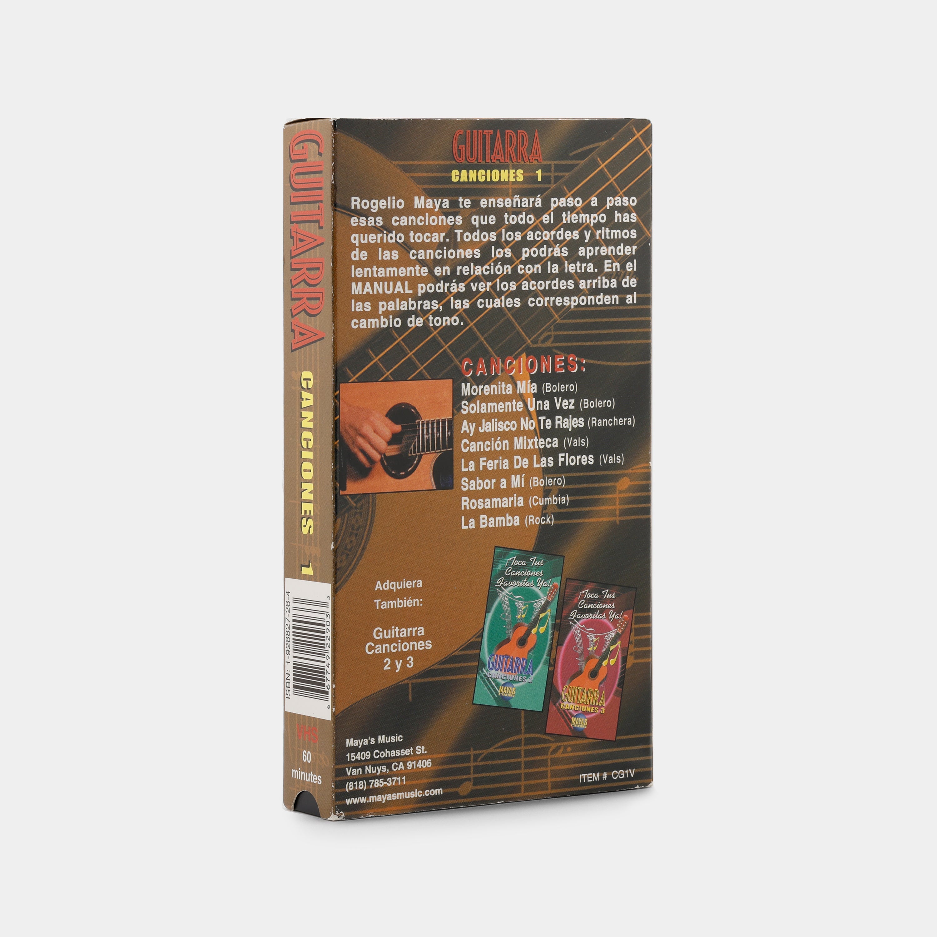 Guitarra Canciones 1 VHS Tape