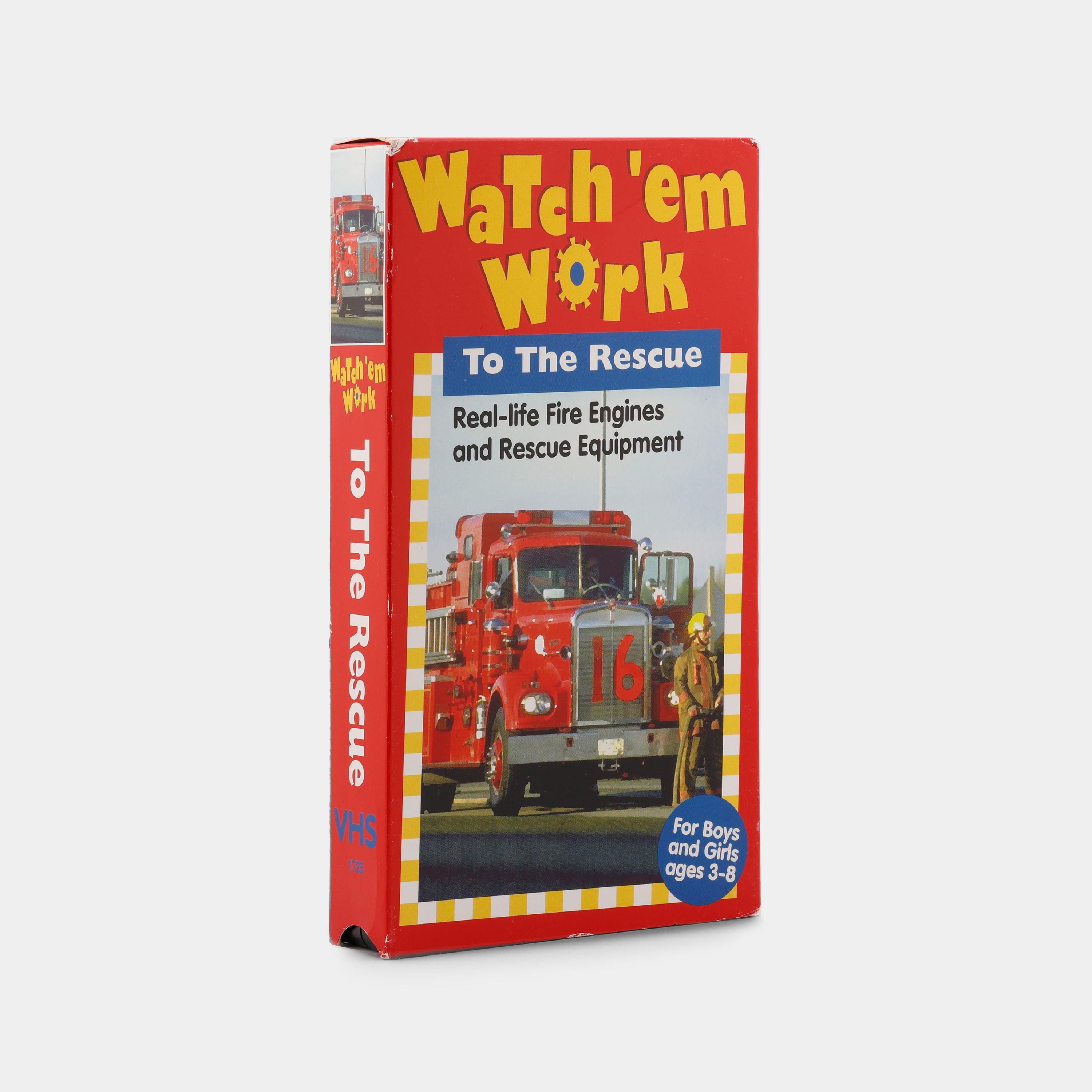 Watch 'Em Work: To the Rescue VHS Tape