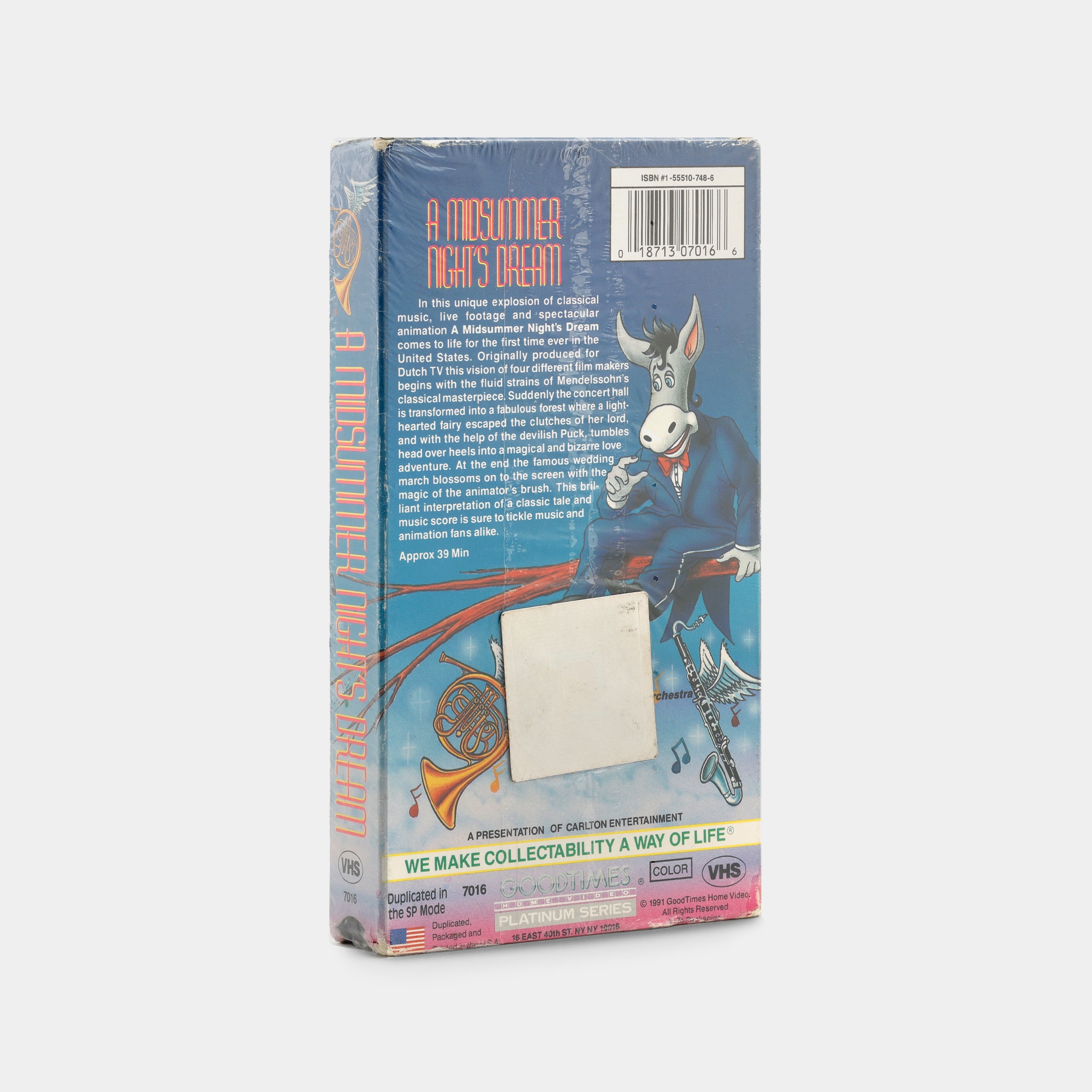 A Midsummer Night's Dream (Sealed) VHS Tape