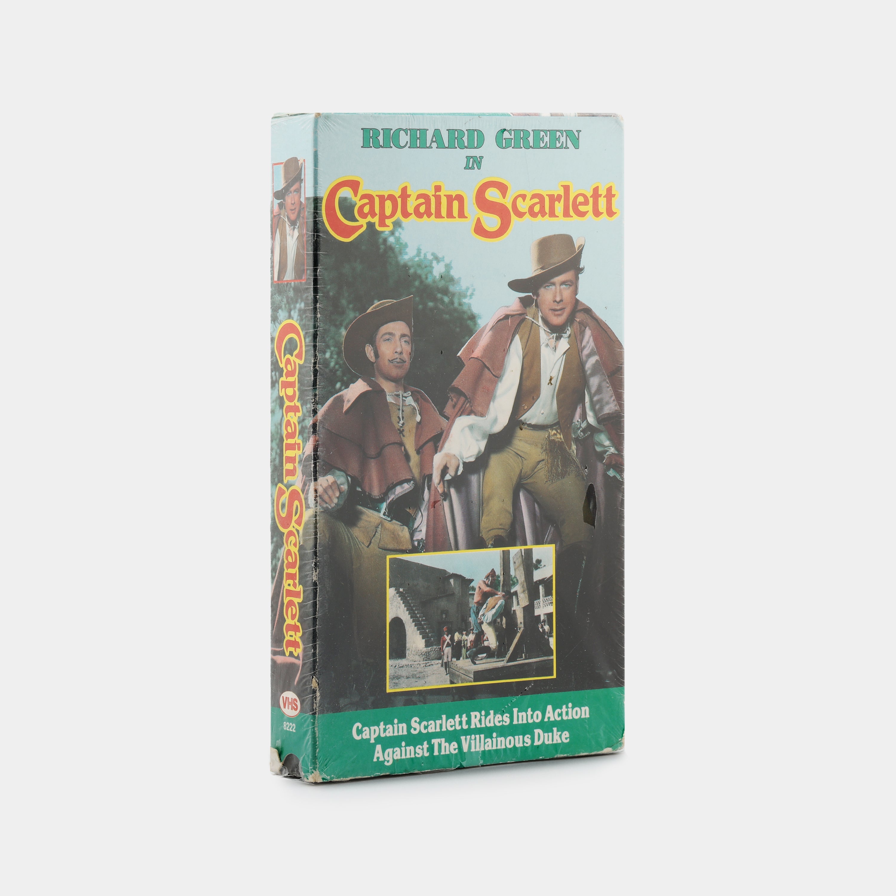 Captain Scarlett (Sealed) VHS Tape