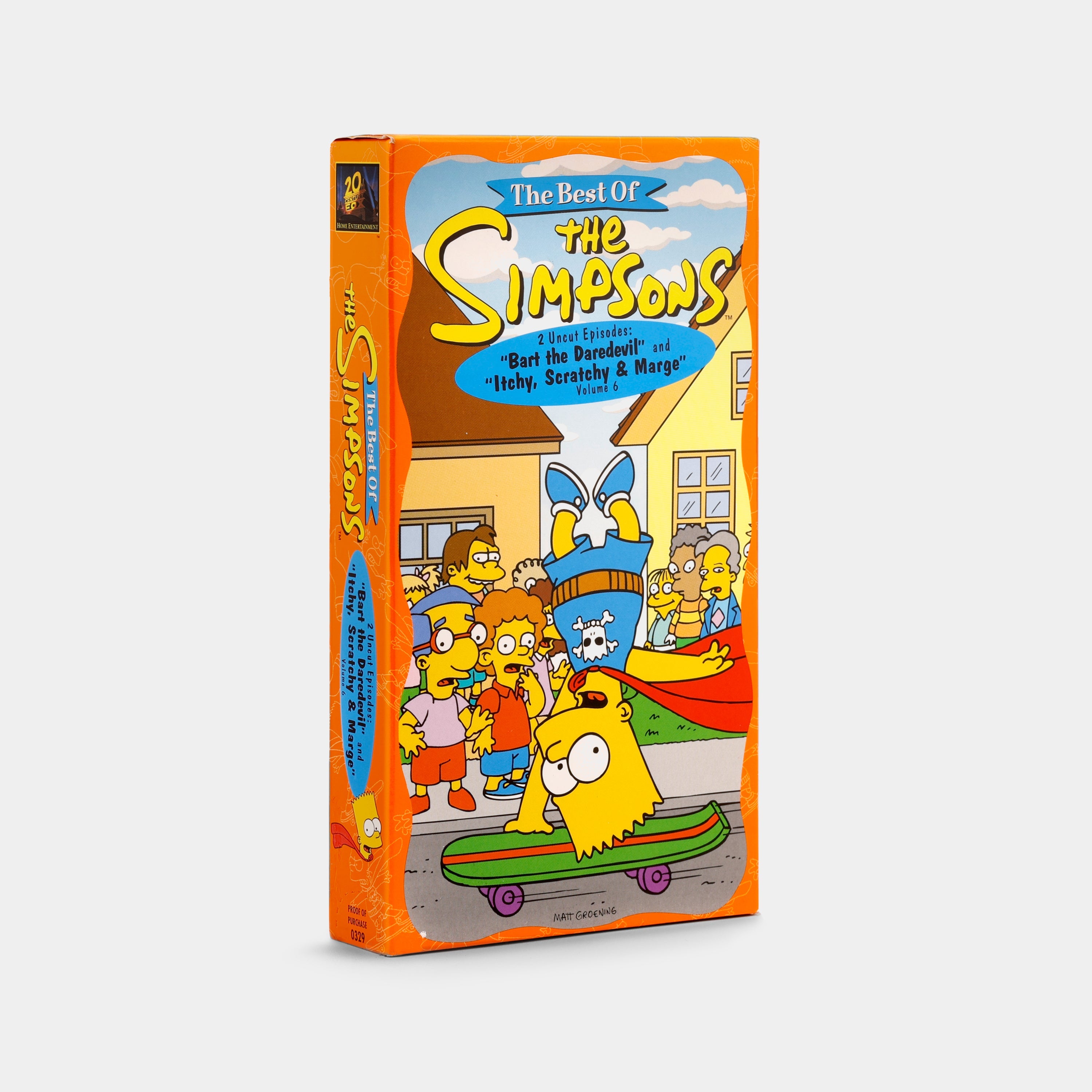 The Best of The Simpsons: Volume 6 VHS Tape – Retrospekt