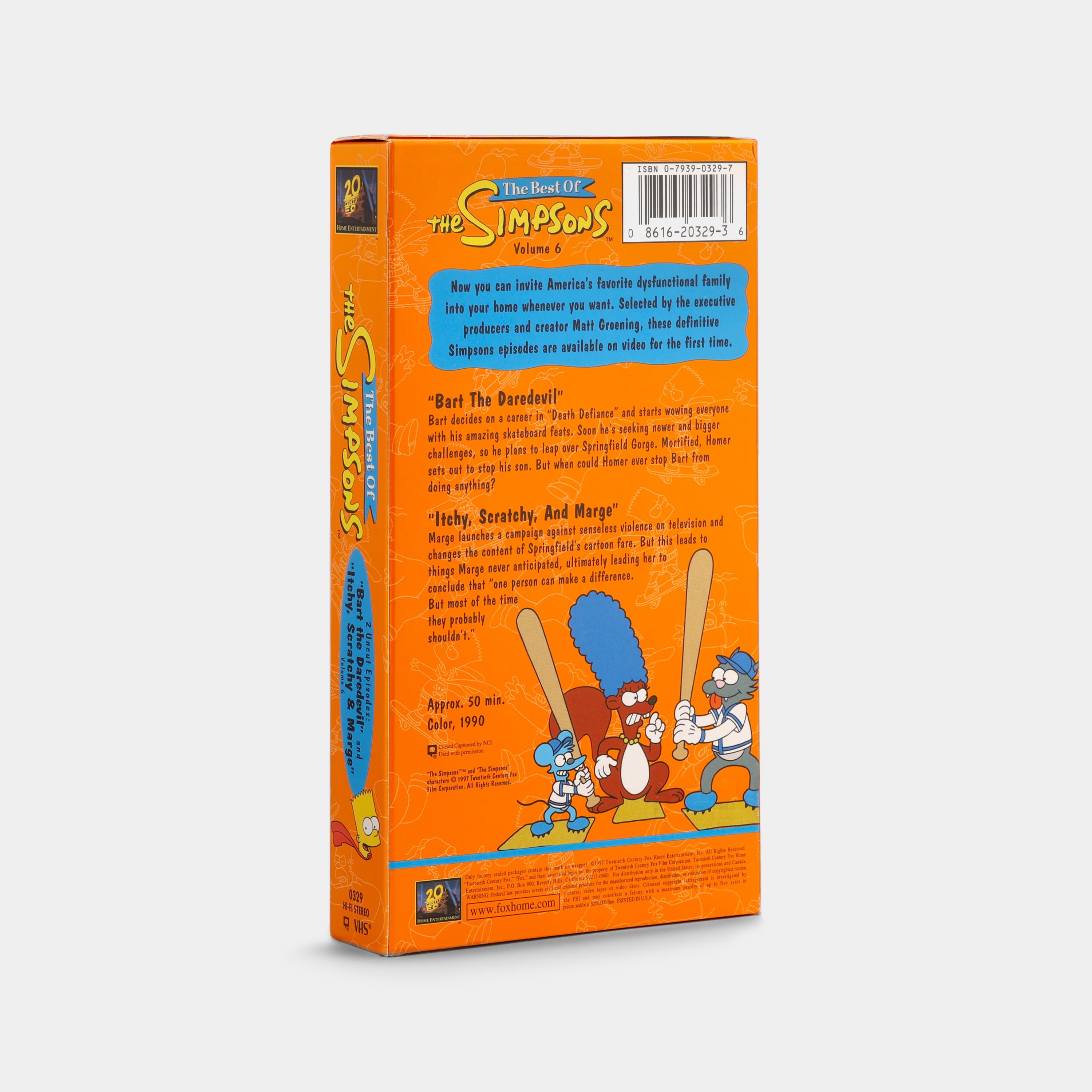 The Best of The Simpsons: Volume 6 VHS Tape