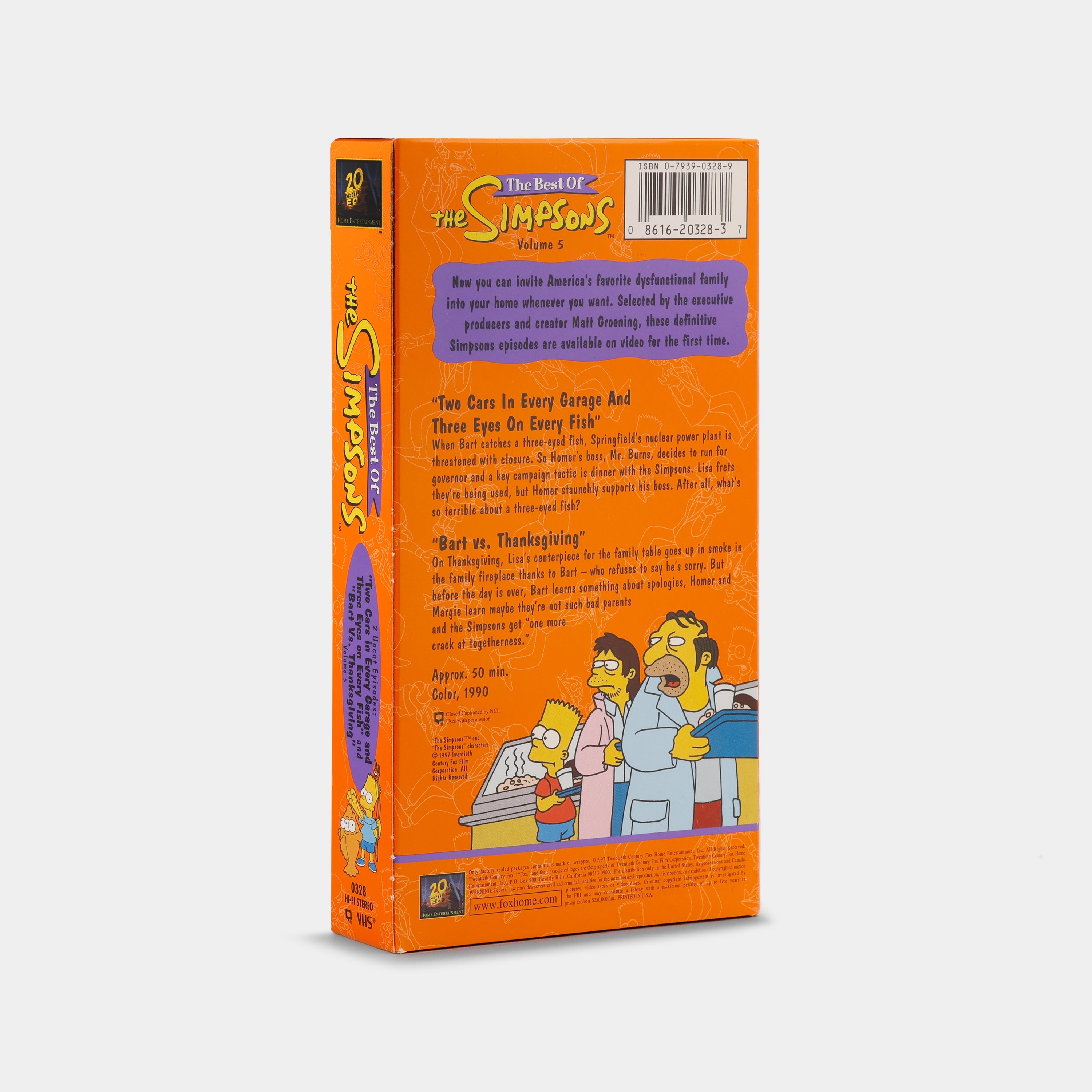The Best of The Simpsons: Volume 5 VHS Tape
