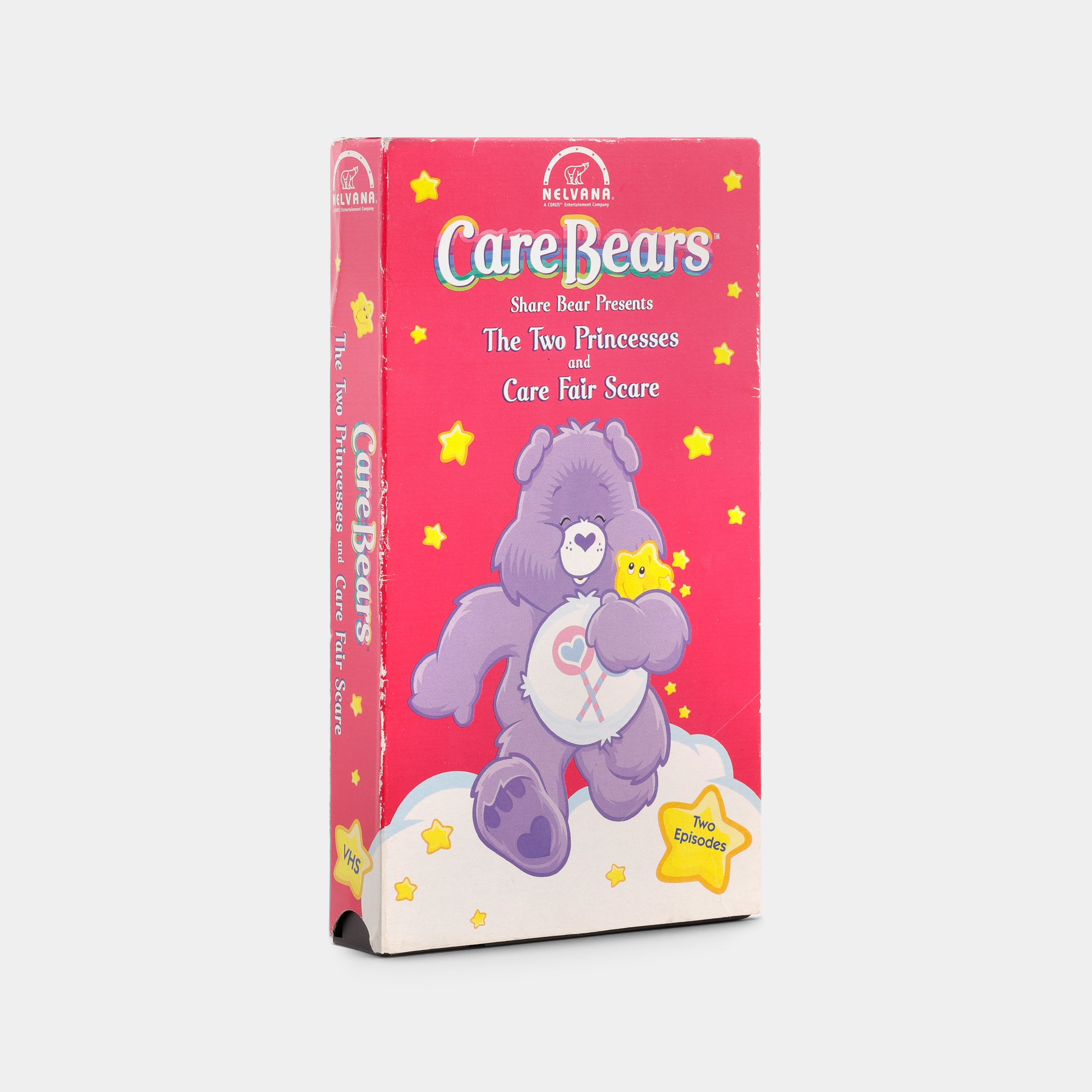 Care Bears: Share Bear Presents The Two Princesses and Care Fair Scare VHS Tape