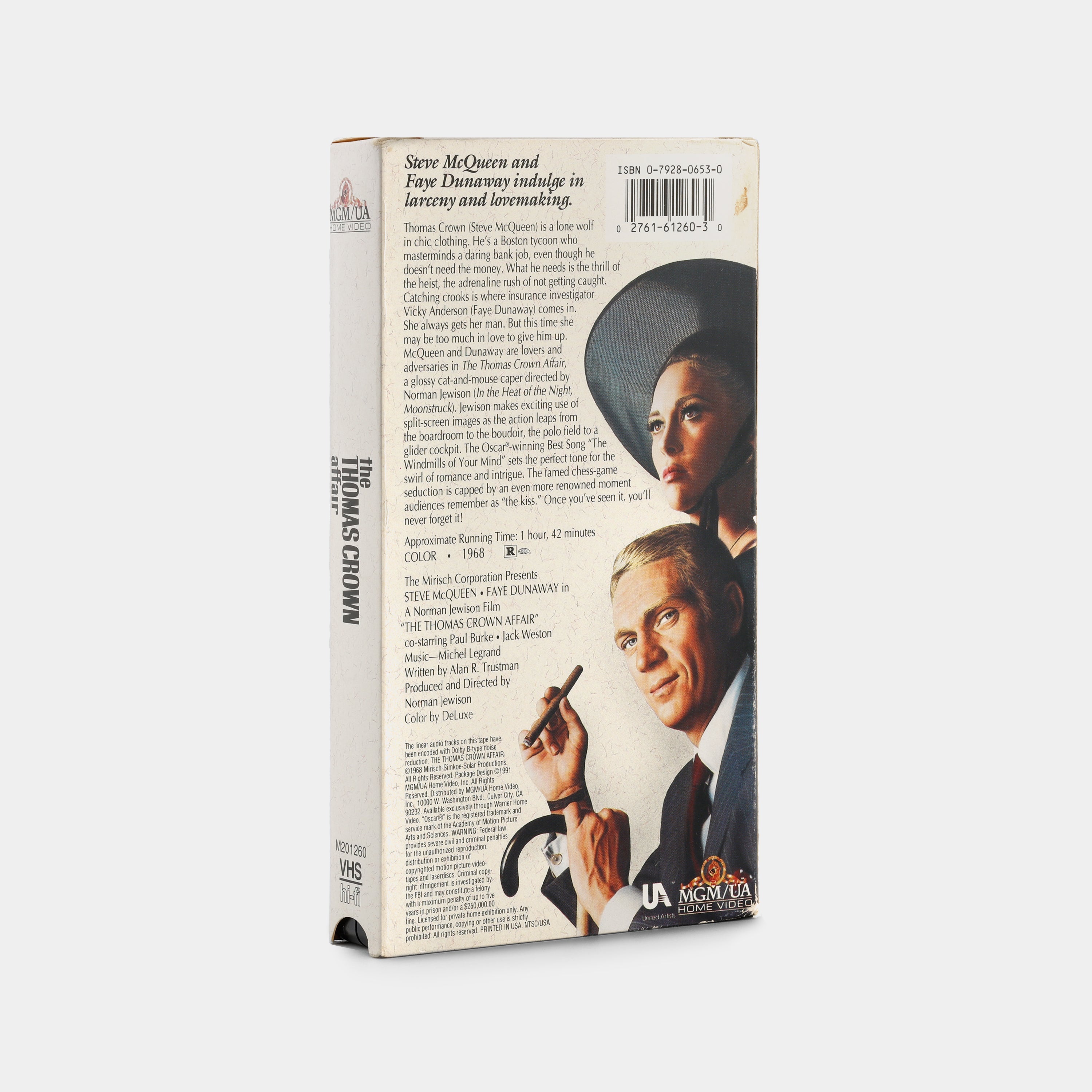 The Thomas Crown Affair VHS Tape