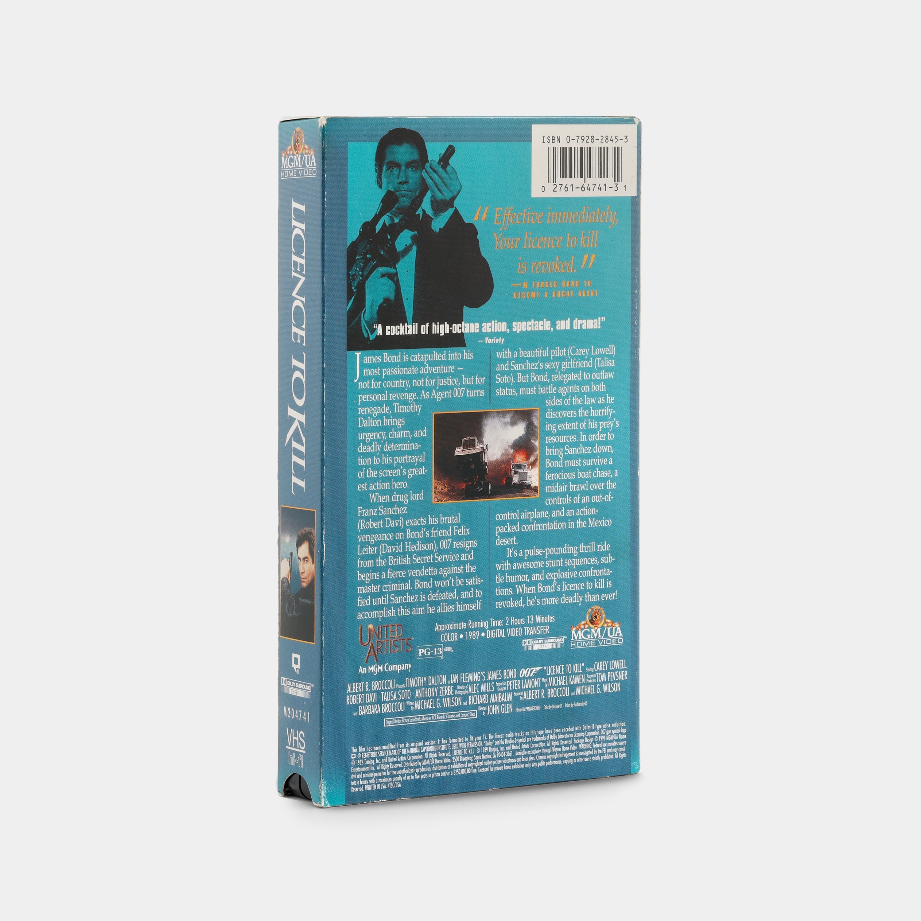 Licence to Kill VHS Tape