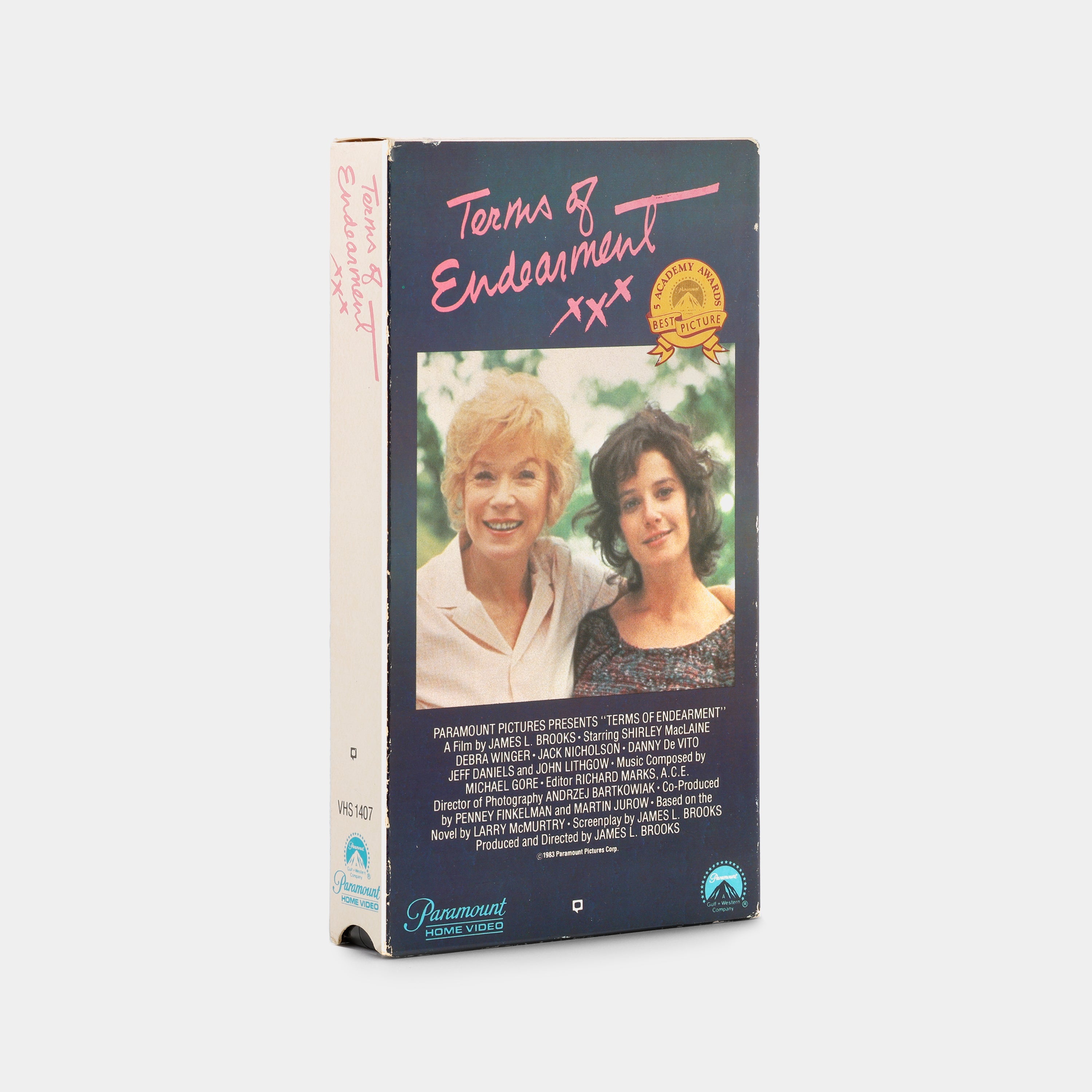 Terms of Endearment VHS Tape