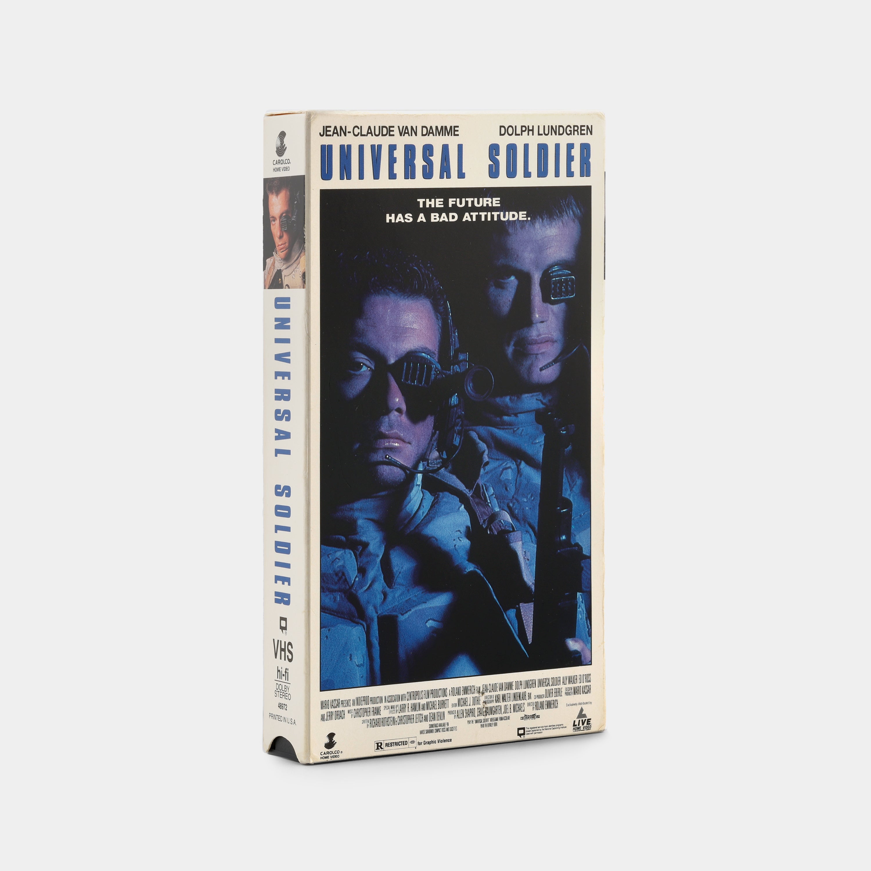 Universal Soldier VHS Tape