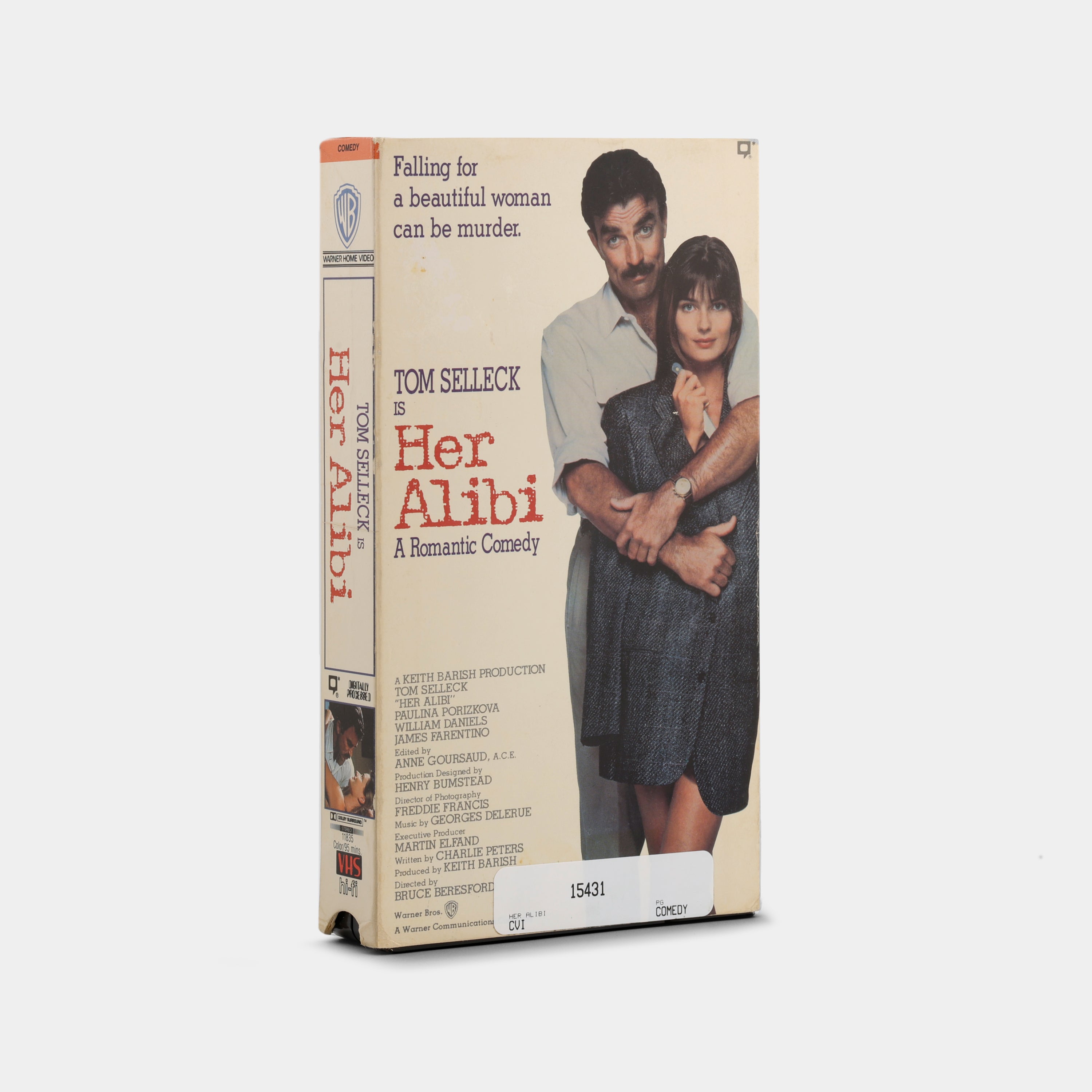 Her Alibi VHS Tape