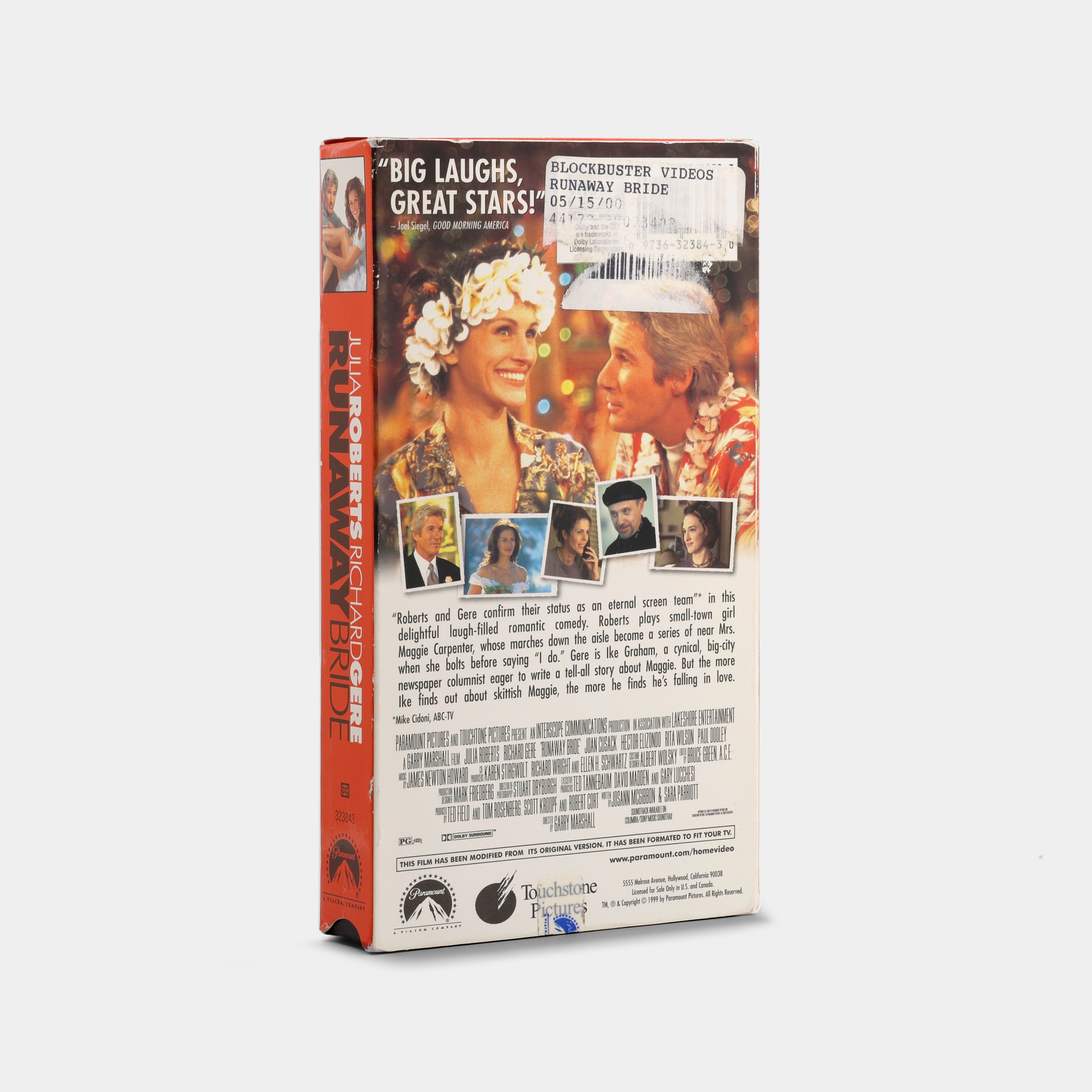 Runaway Bride VHS Tape