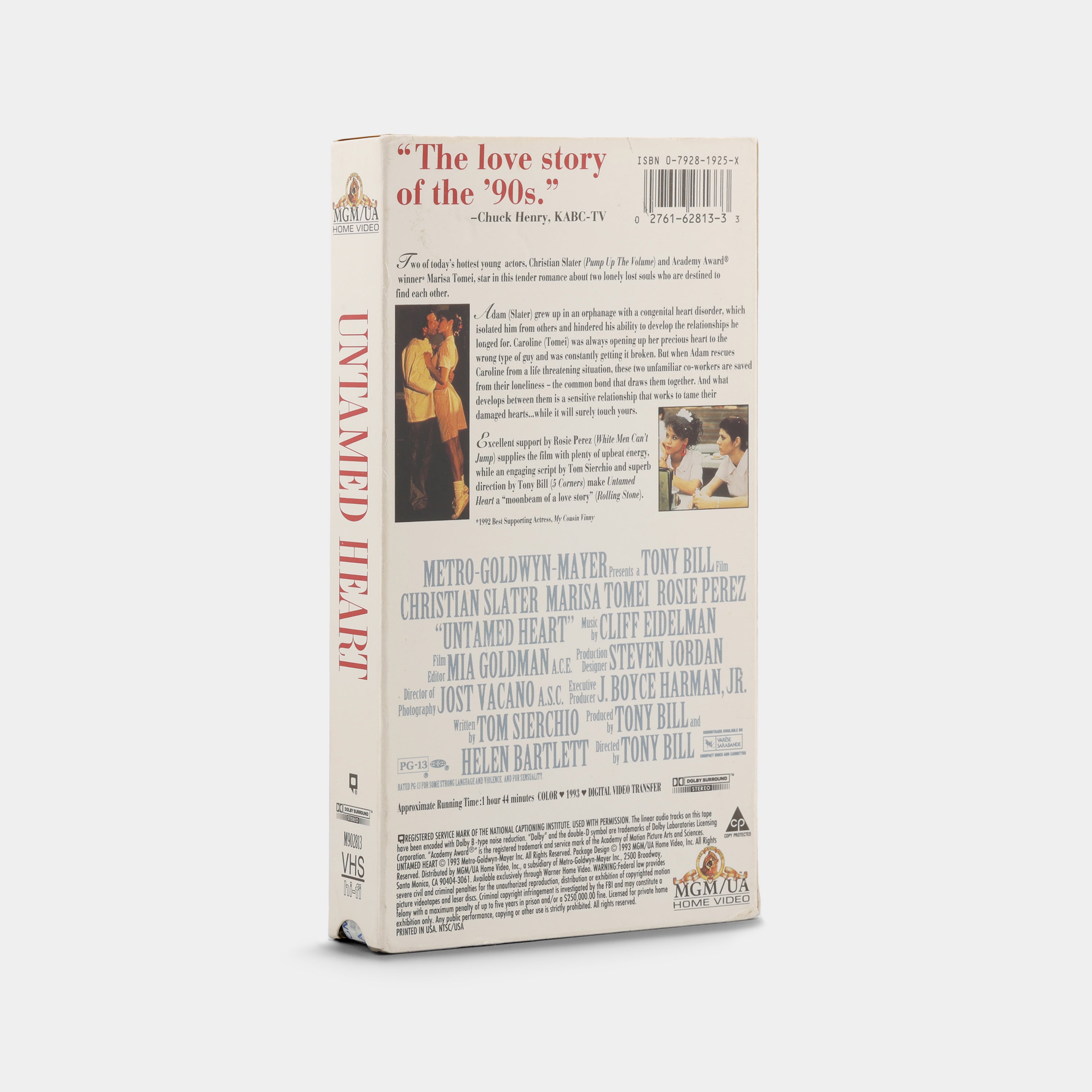 Untamed Heart VHS Tape