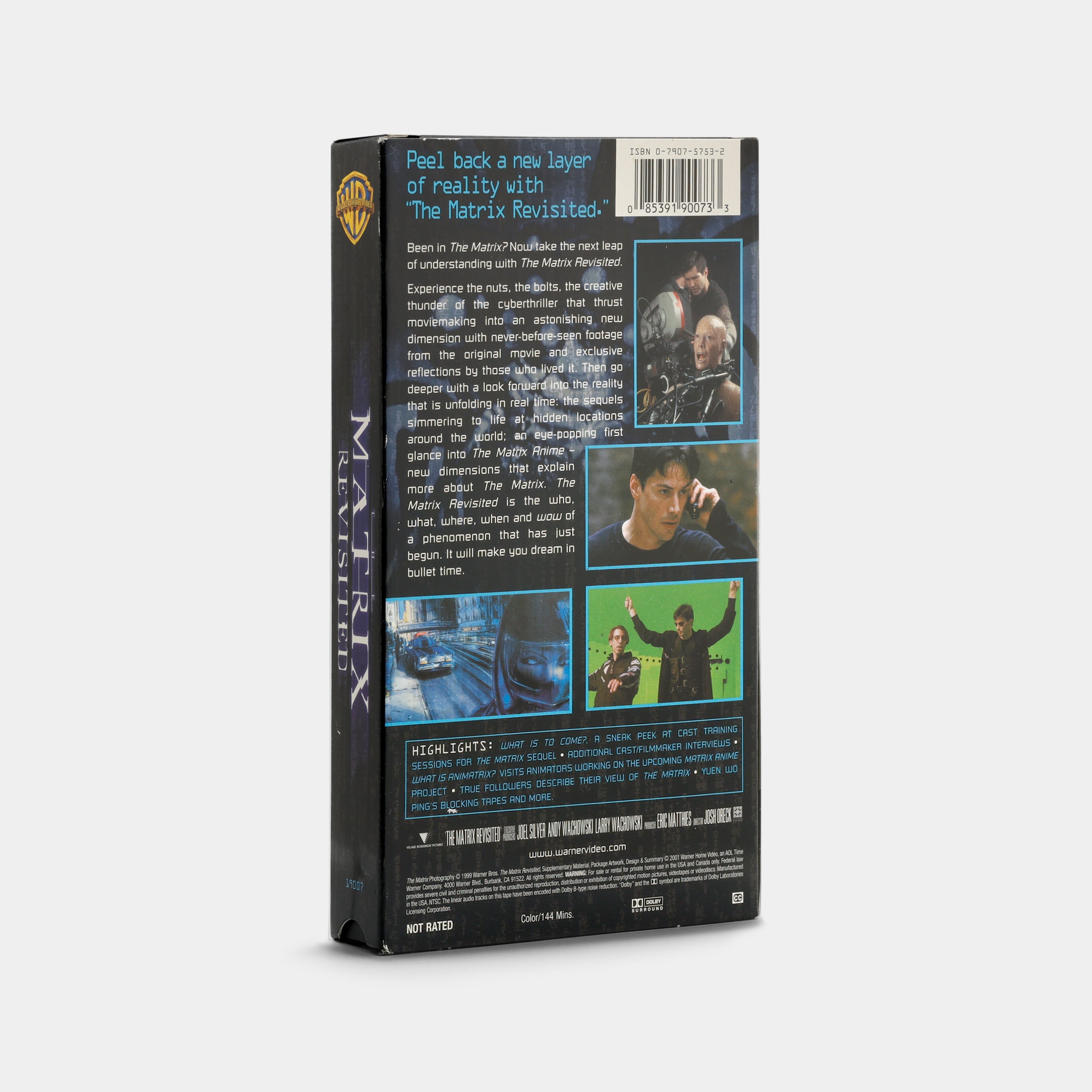 The Matrix Revisited VHS Tape
